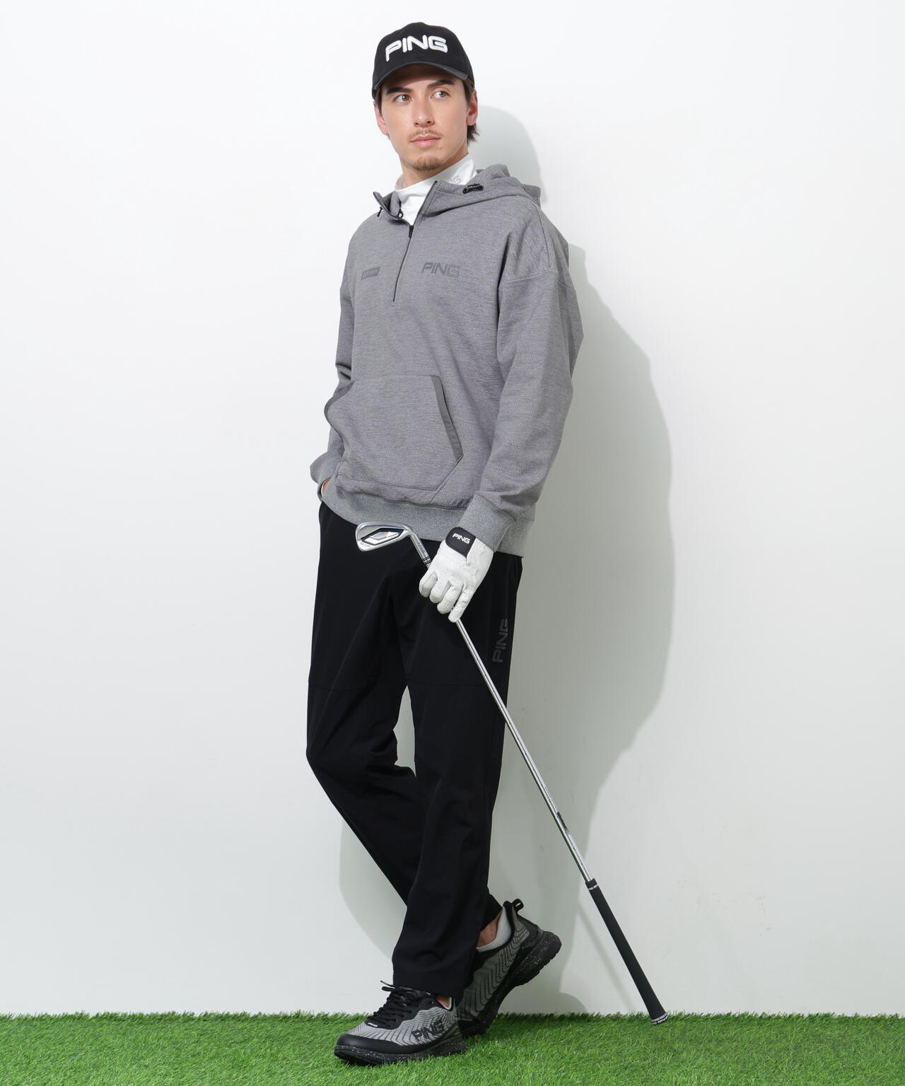 【PING APPAREL】フィット&ストレッチテーパードパンツ <PERFORMANCE> (MENS)