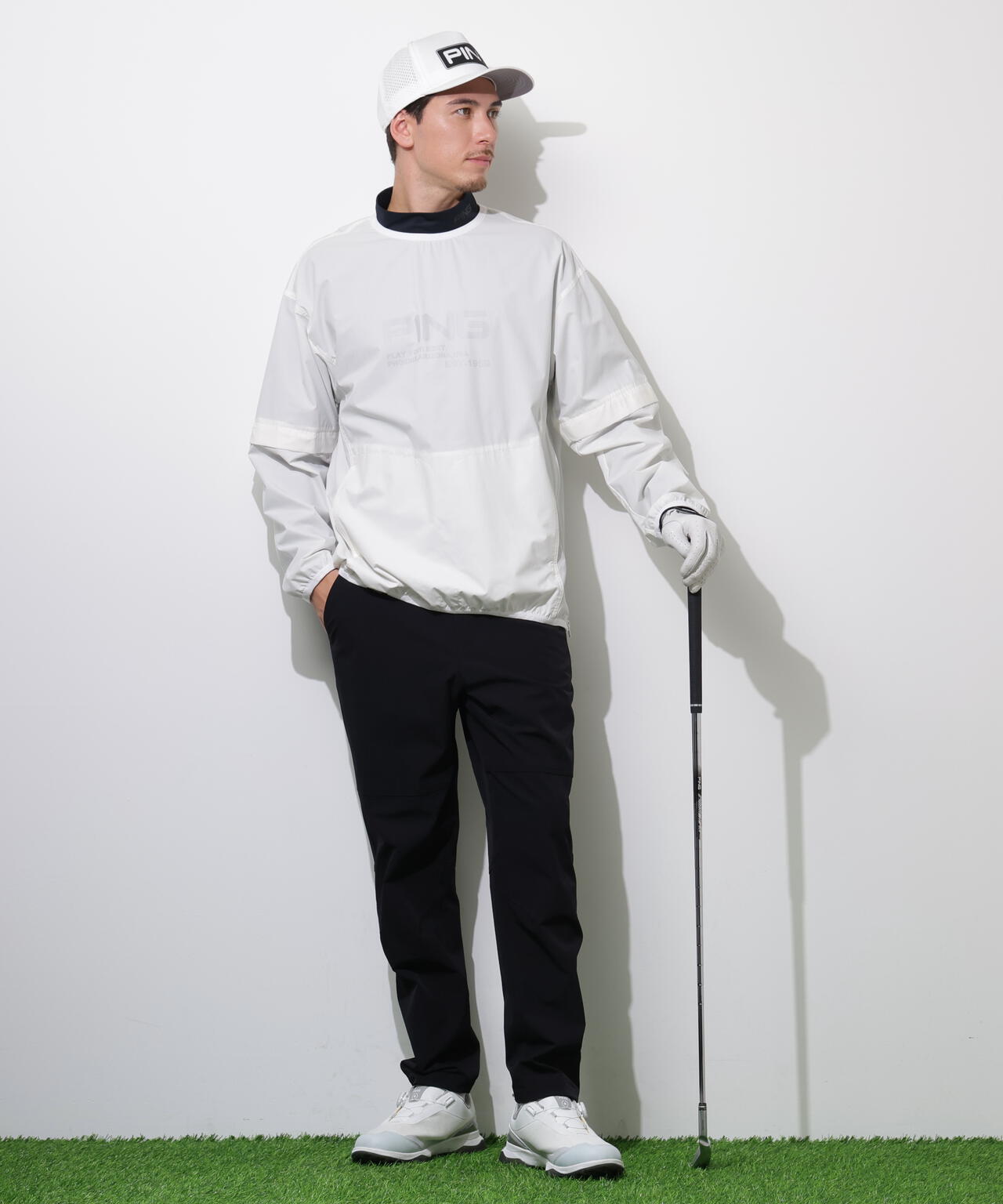 【PING APPAREL】フィット&ストレッチテーパードパンツ <PERFORMANCE> (MENS)