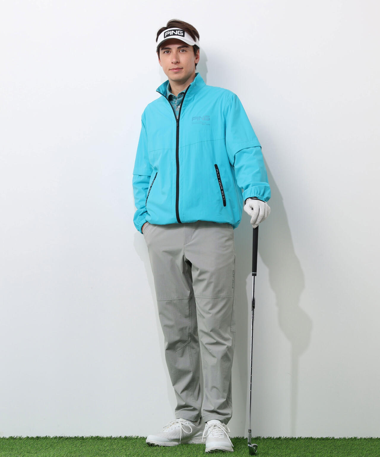 【PING APPAREL】フィット&ストレッチテーパードパンツ <PERFORMANCE> (MENS)