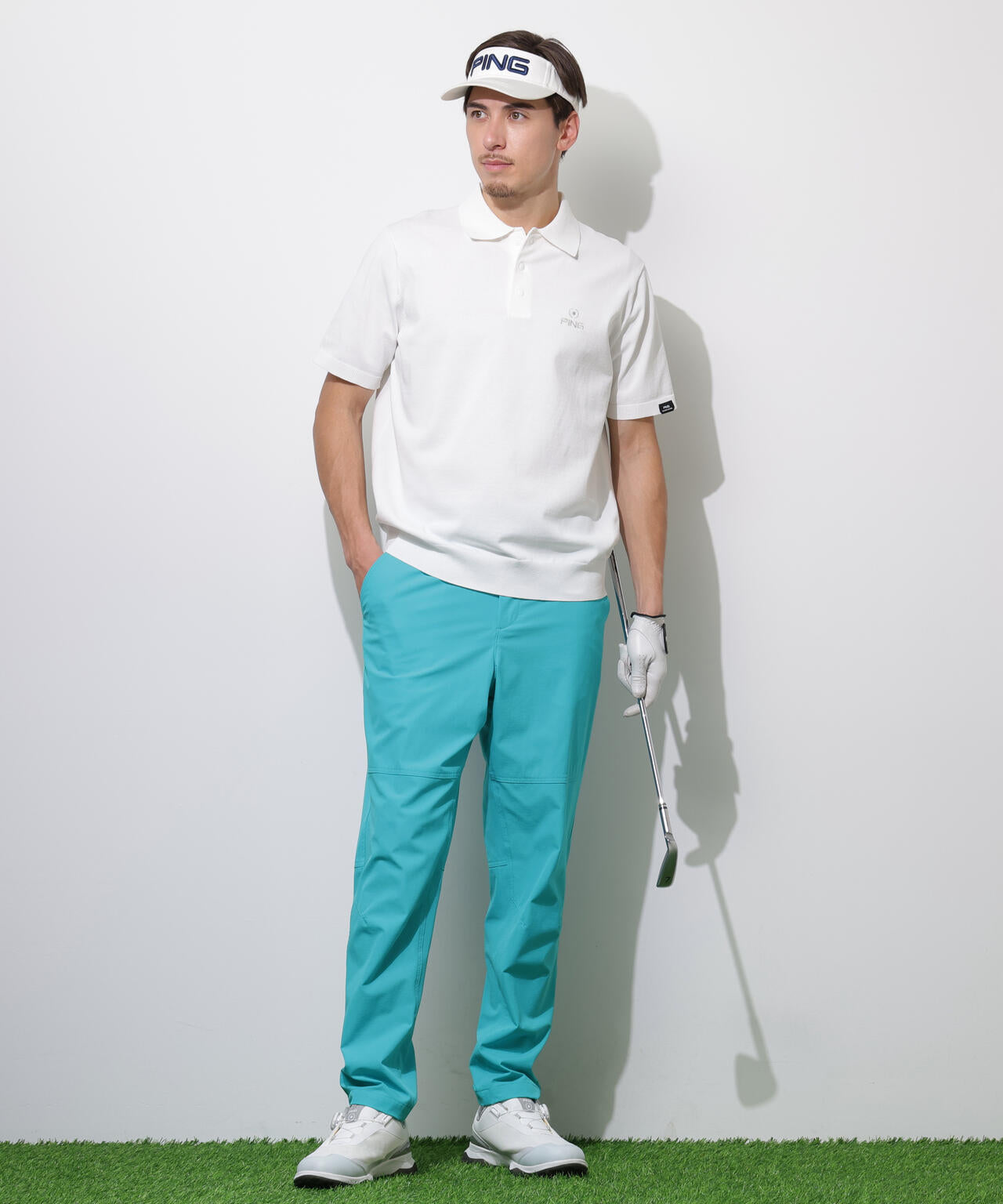 【PING APPAREL】フィット&ストレッチテーパードパンツ <PERFORMANCE> (MENS)