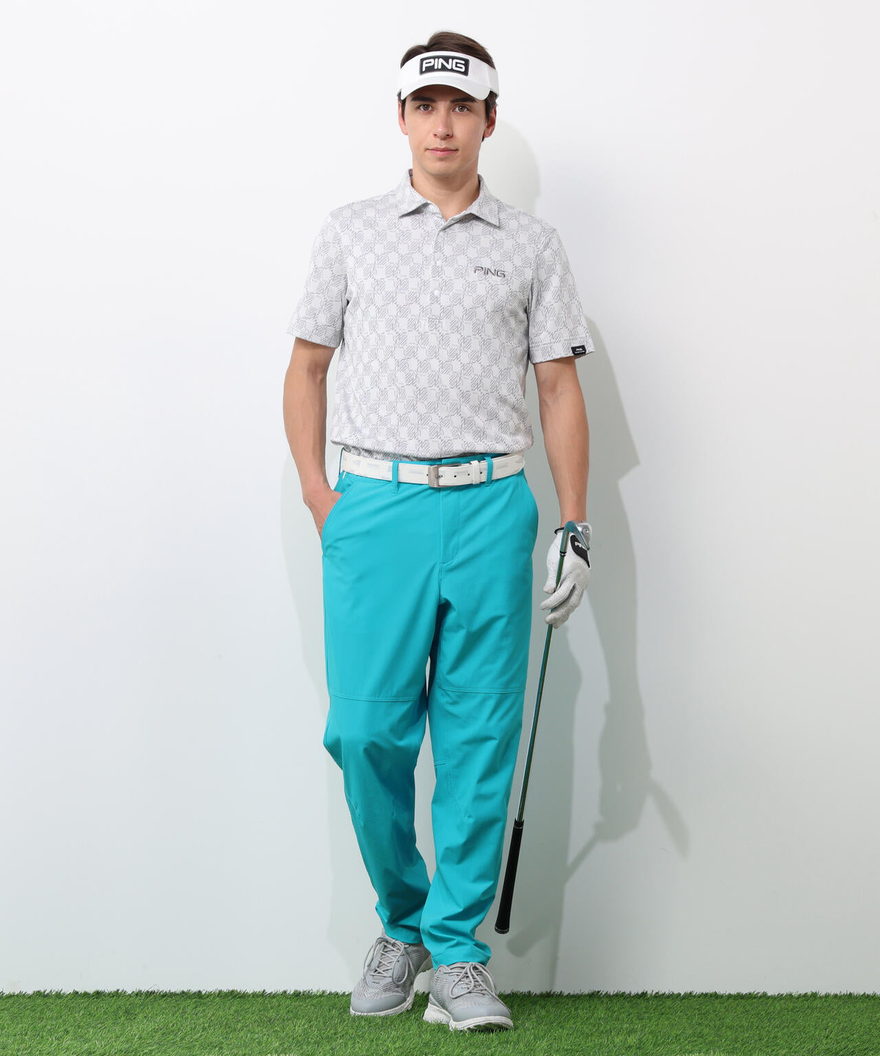 【PING APPAREL】フィット&ストレッチテーパードパンツ <PERFORMANCE> (MENS)