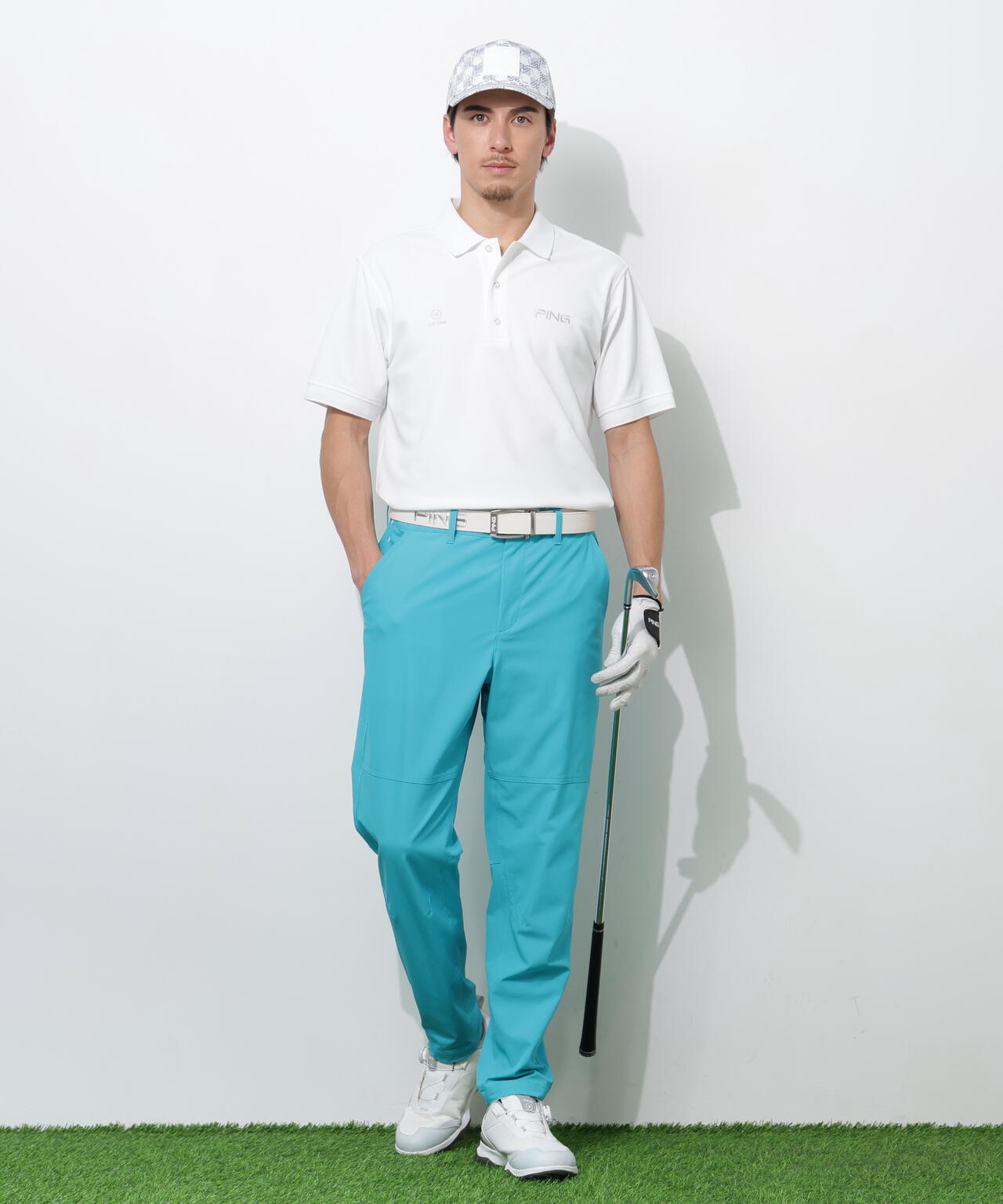 【PING APPAREL】フィット&ストレッチテーパードパンツ <PERFORMANCE> (MENS)