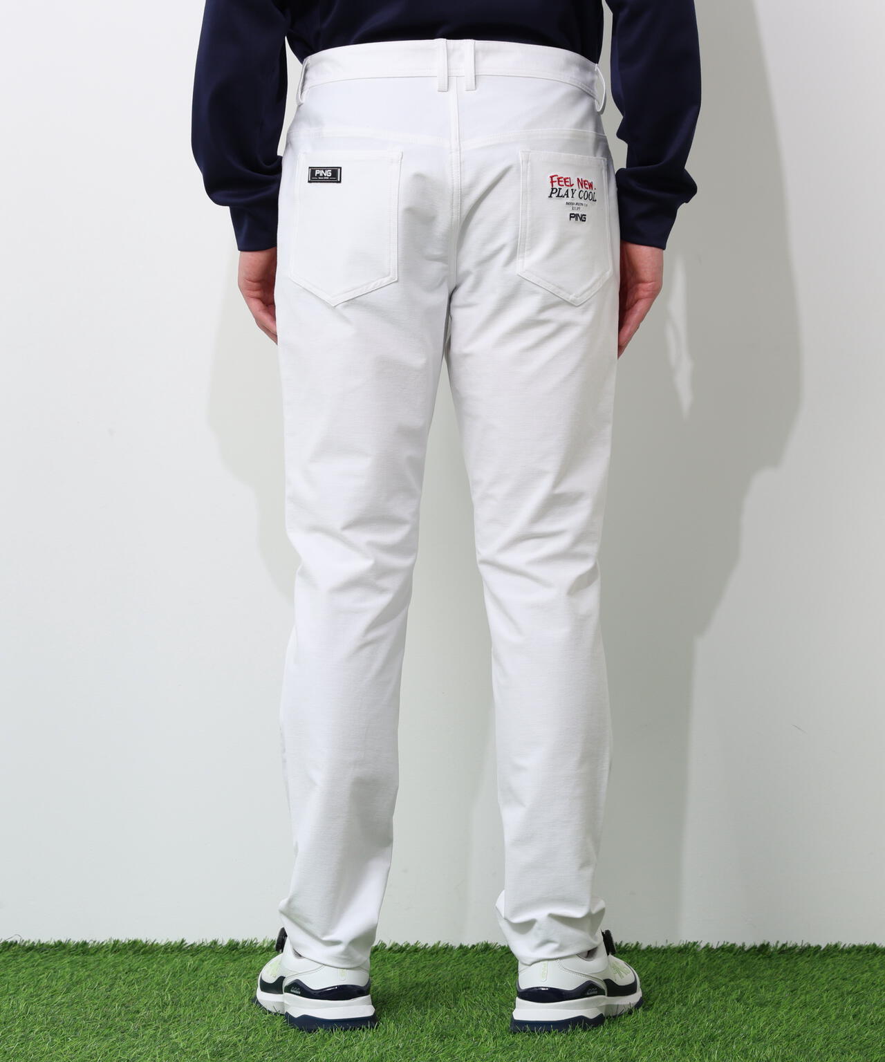【PING APPAREL】全方向ストレッチツイルテーパードパンツ <NATIVE> (MENS)