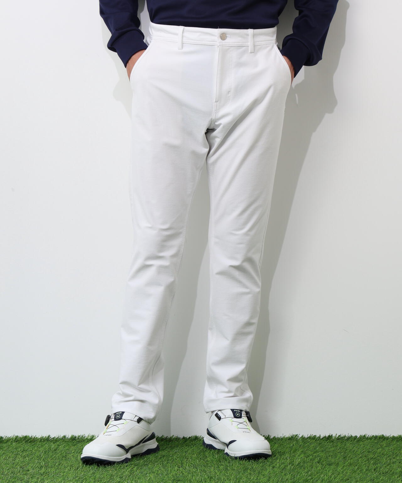【PING APPAREL】全方向ストレッチツイルテーパードパンツ <NATIVE> (MENS)