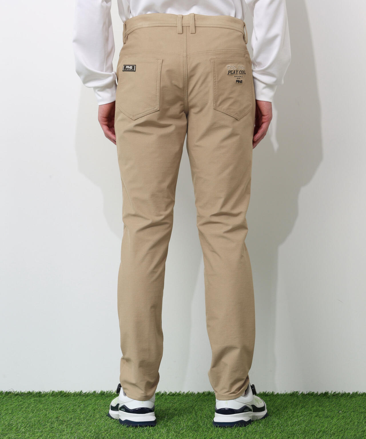 【PING APPAREL】全方向ストレッチツイルテーパードパンツ <NATIVE> (MENS)