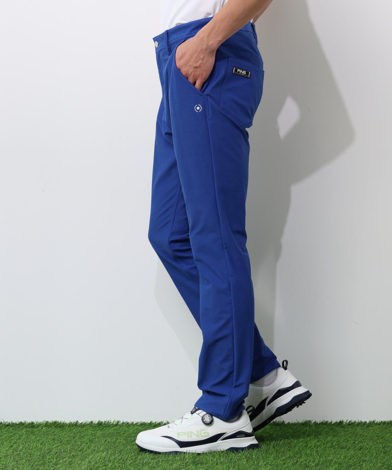 【PING APPAREL】全方向ストレッチツイルテーパードパンツ <NATIVE> (MENS)