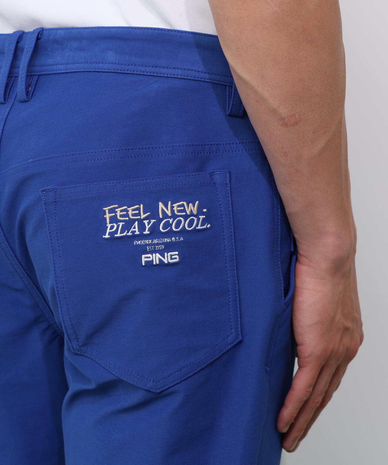 【PING APPAREL】全方向ストレッチツイルテーパードパンツ <NATIVE> (MENS)