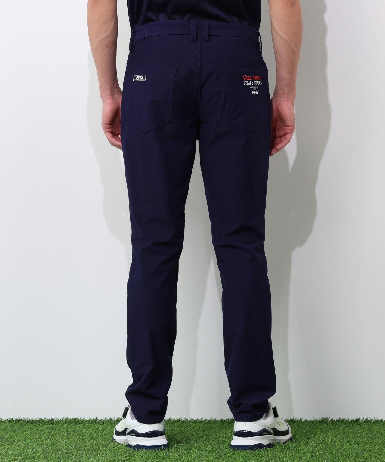 【PING APPAREL】全方向ストレッチツイルテーパードパンツ <NATIVE> (MENS)