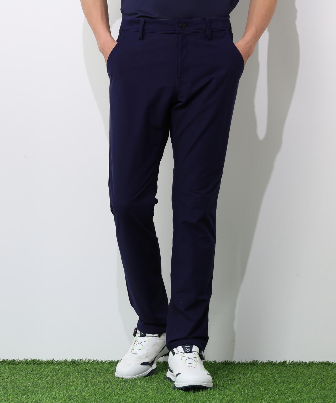 【PING APPAREL】全方向ストレッチツイルテーパードパンツ <NATIVE> (MENS)
