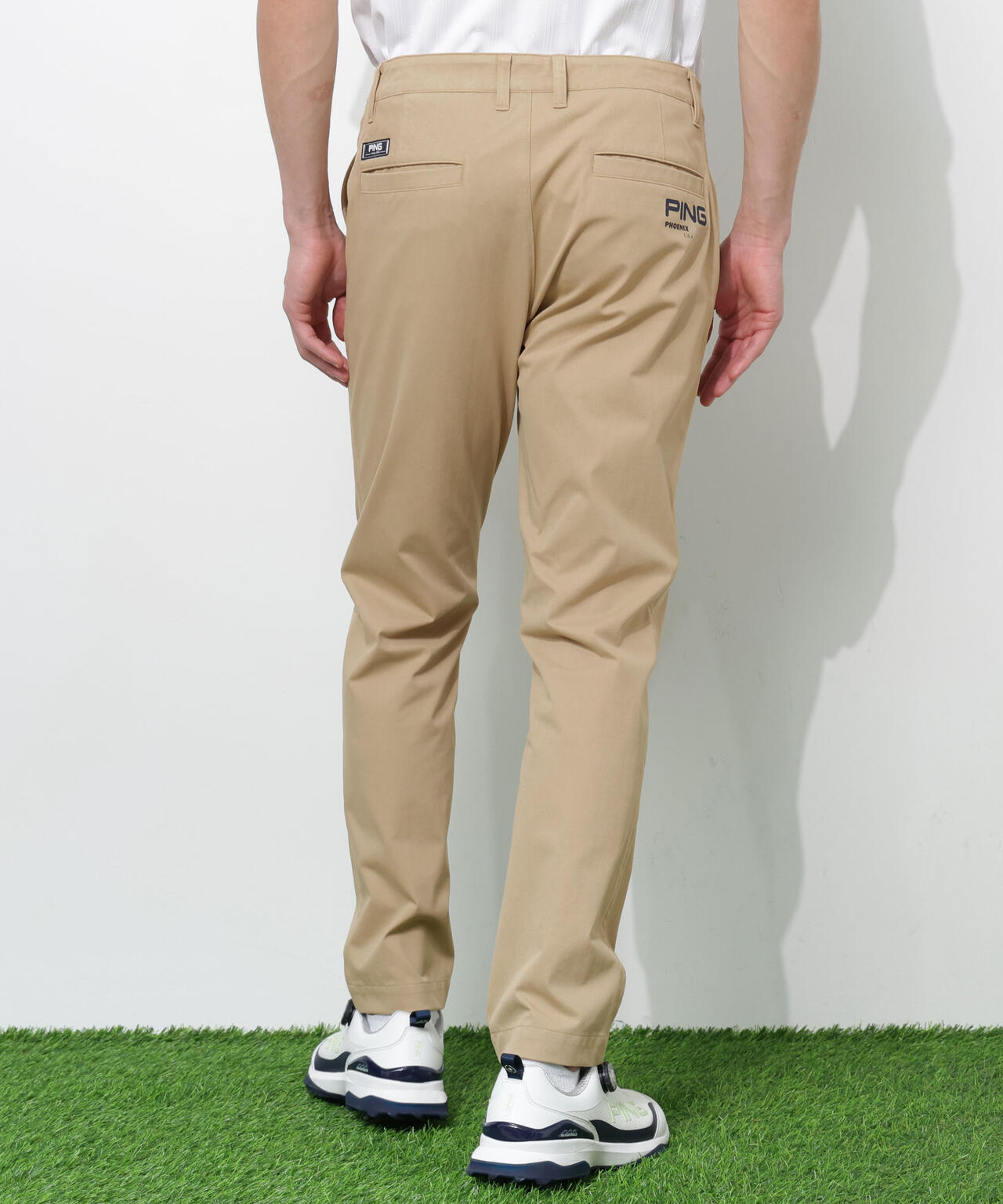 【PING APPAREL】フィット&ストレッチテーパードパンツ <NATIVE> (MENS)