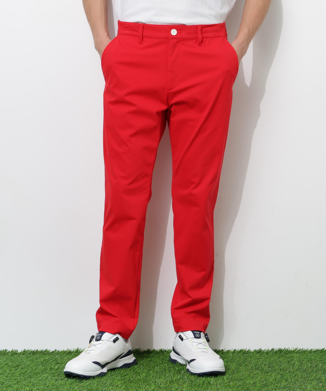 【PING APPAREL】フィット&ストレッチテーパードパンツ <NATIVE> (MENS)