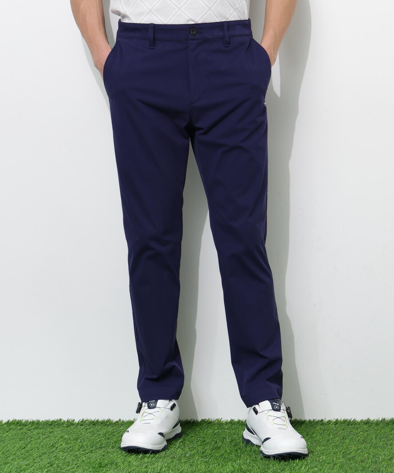 【PING APPAREL】フィット&ストレッチテーパードパンツ <NATIVE> (MENS)