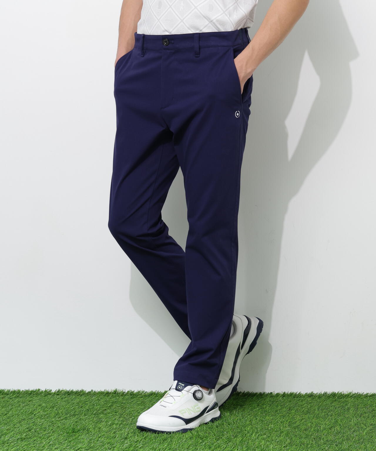 【PING APPAREL】フィット&ストレッチテーパードパンツ <NATIVE> (MENS)