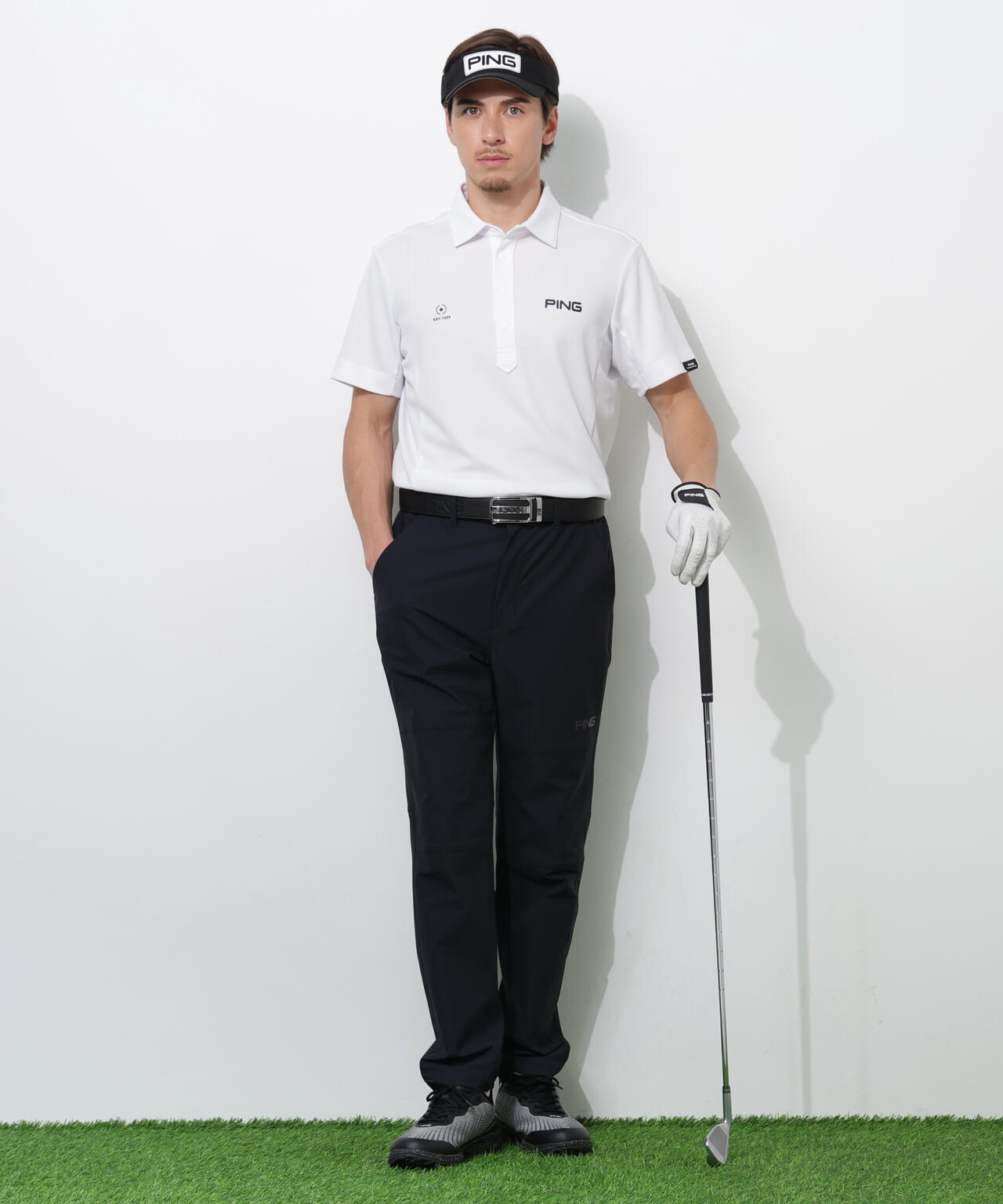 180cm C:96 W:80 H:93 着用サイズ:L