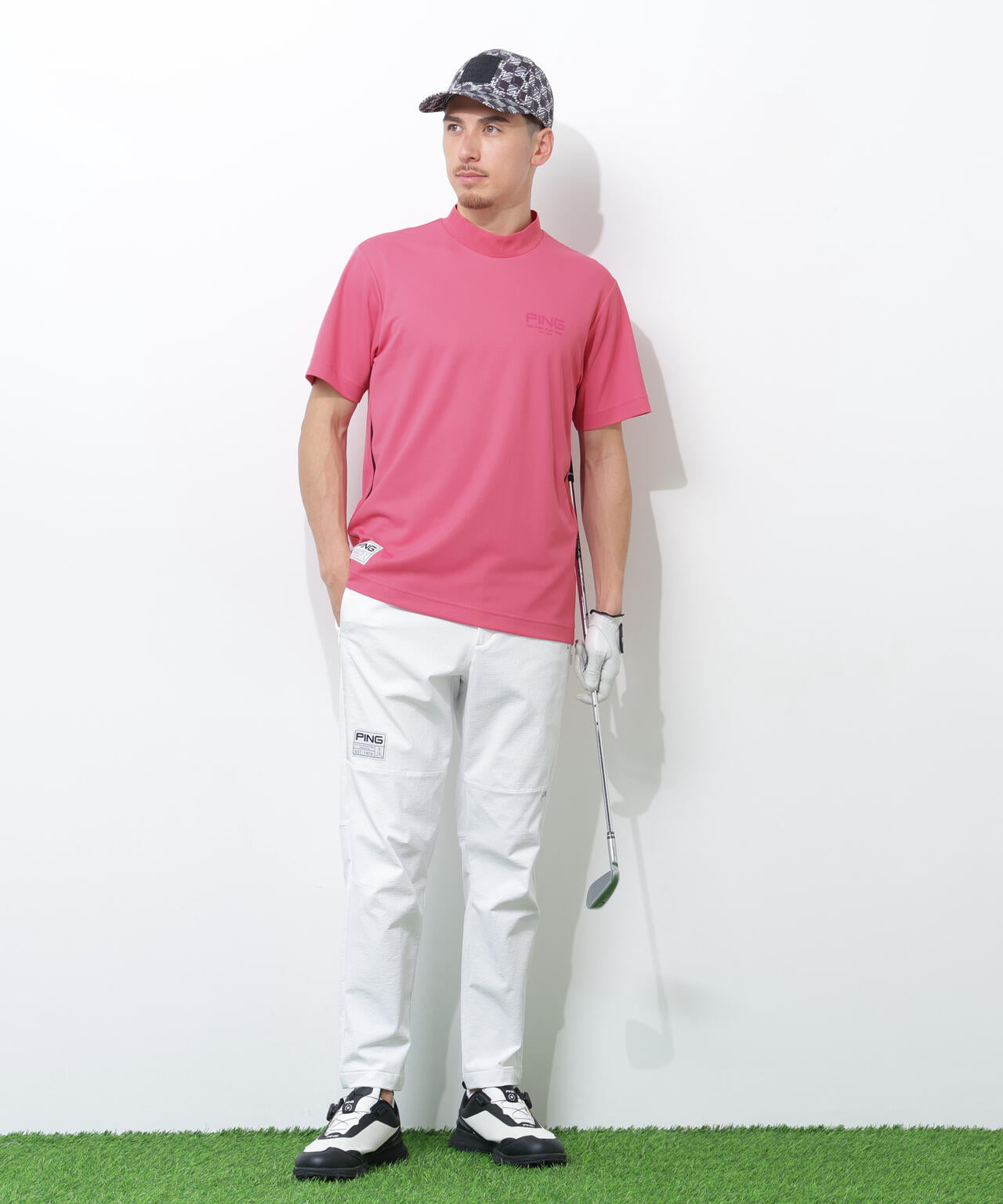 180cm C:96 W:80 H:93 着用サイズ:L