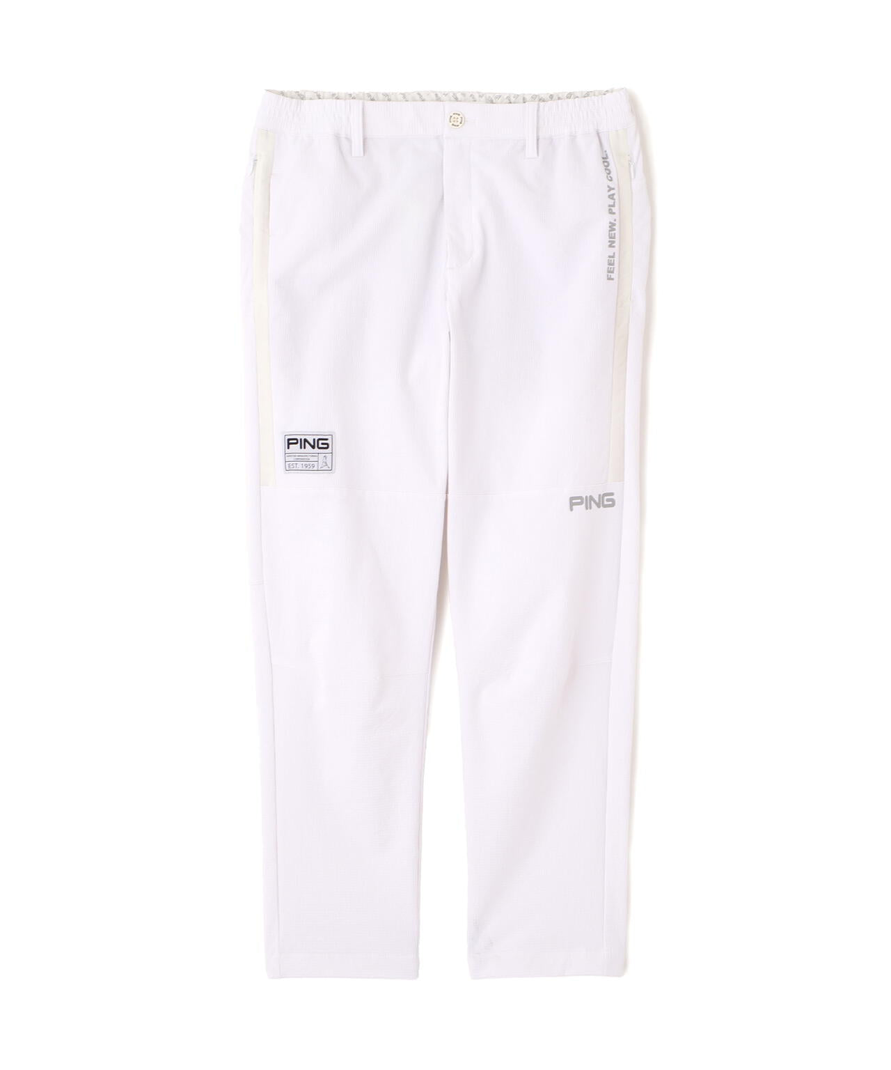 【PING APPAREL】全方向ストレッチ緯二重テーパードパンツ <GOLD> (MENS)
