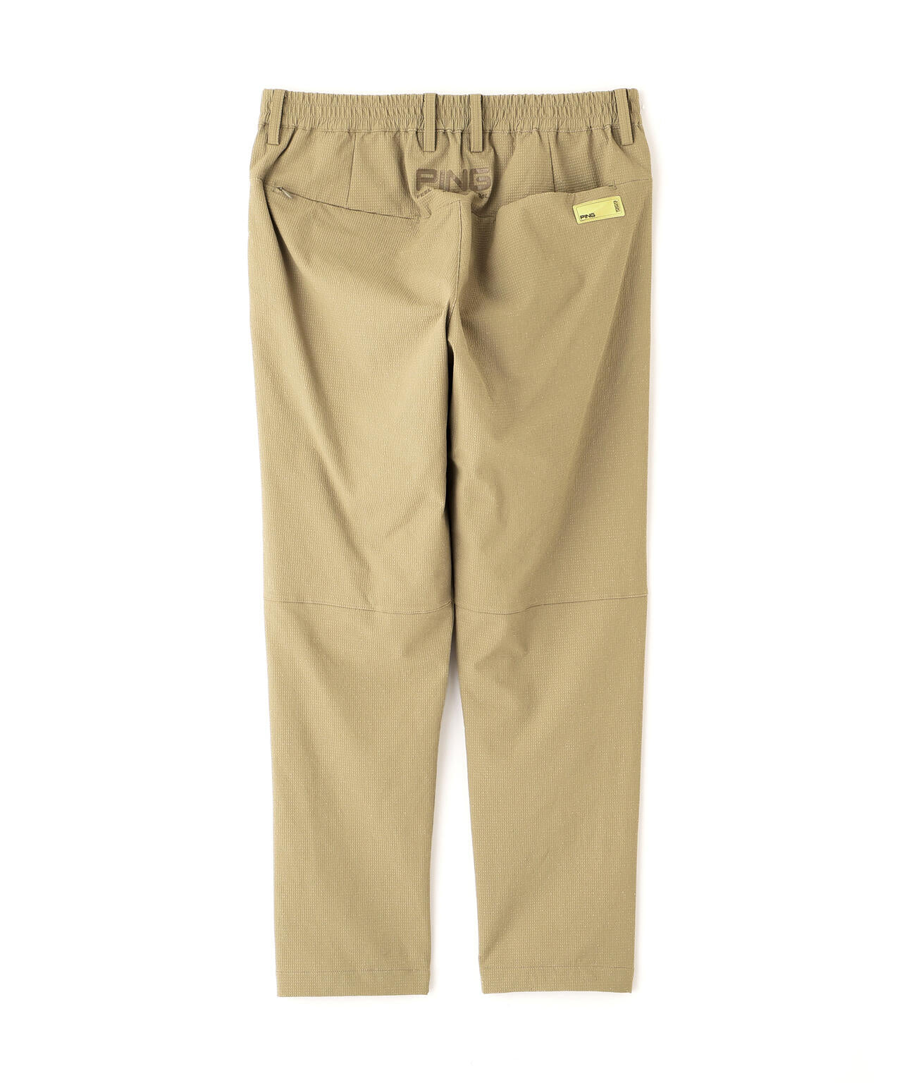 【PING APPAREL】全方向ストレッチ緯二重テーパードパンツ <GOLD> (MENS)