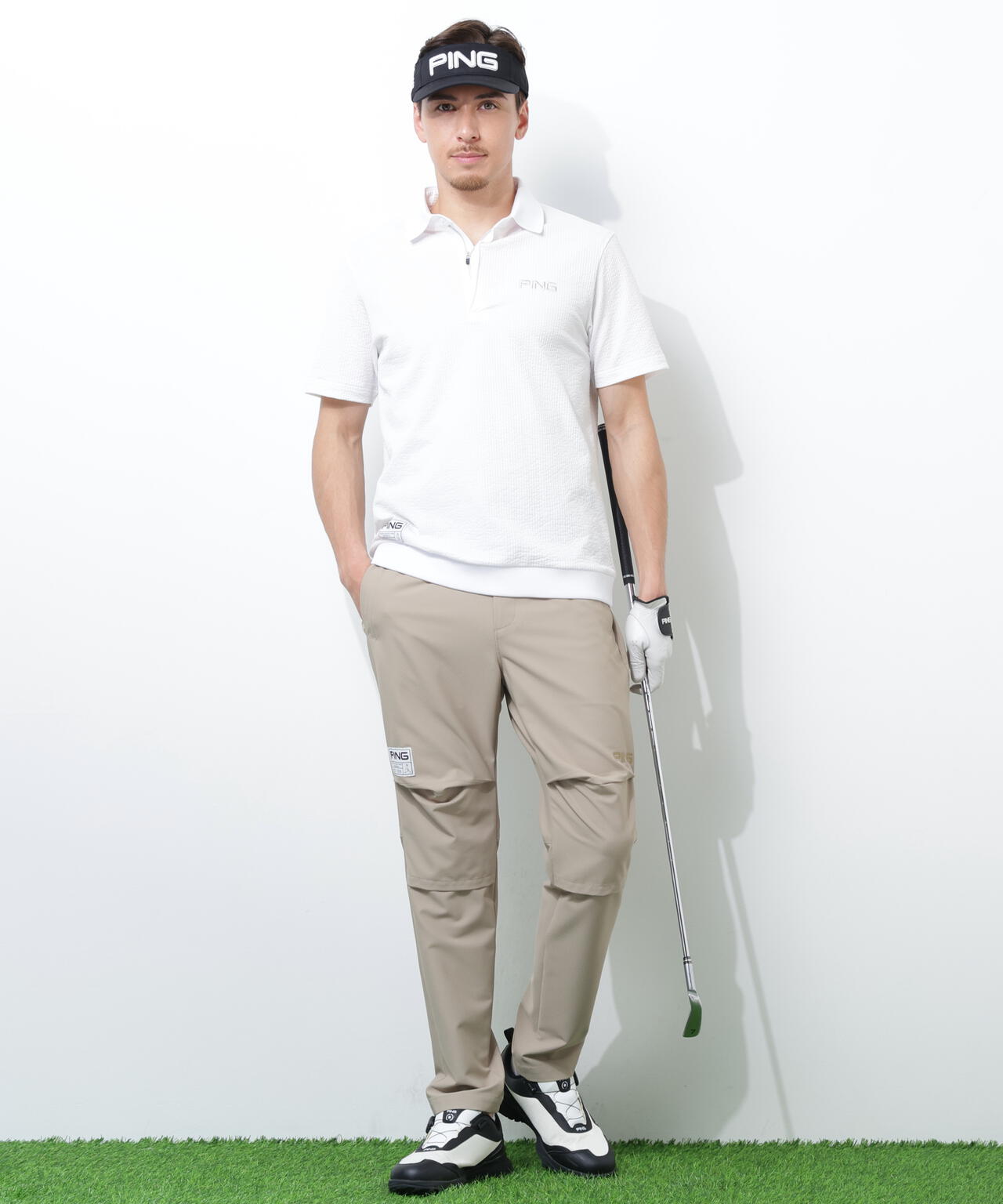 180cm C:96 W:80 H:93 着用サイズ:L