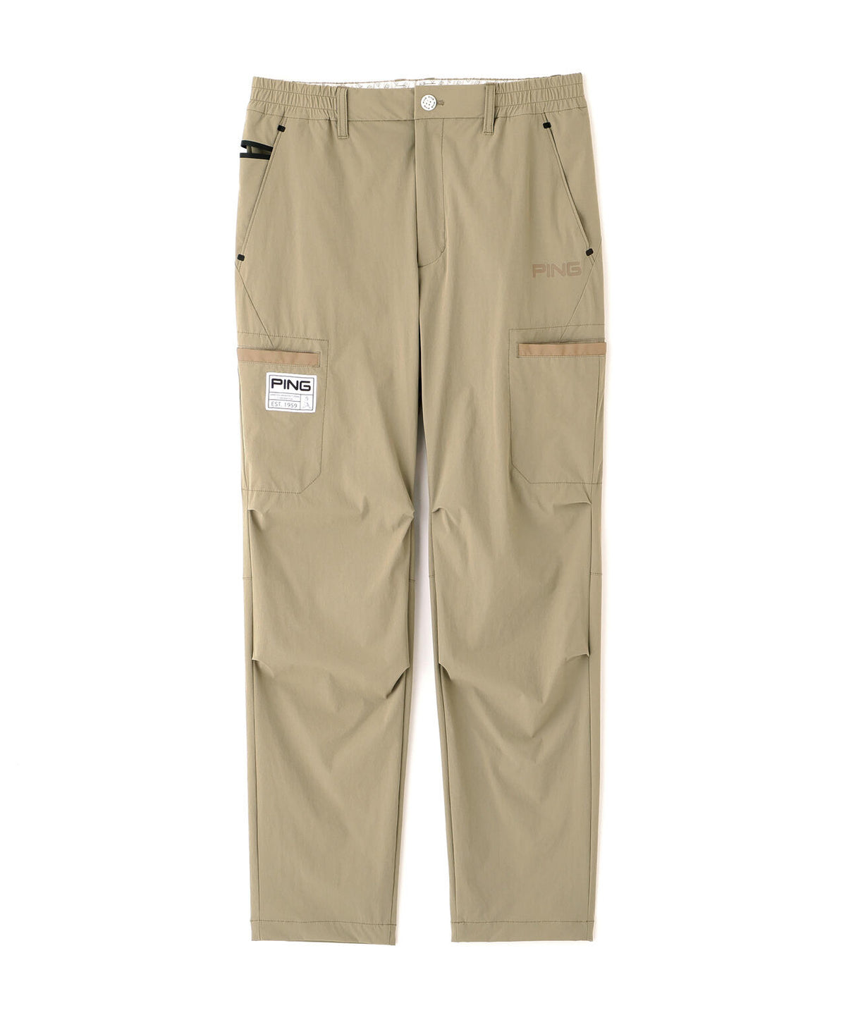 【PING APPAREL】【接触冷感・ストレッチ】テーパードパンツ <GOLD> (MENS)