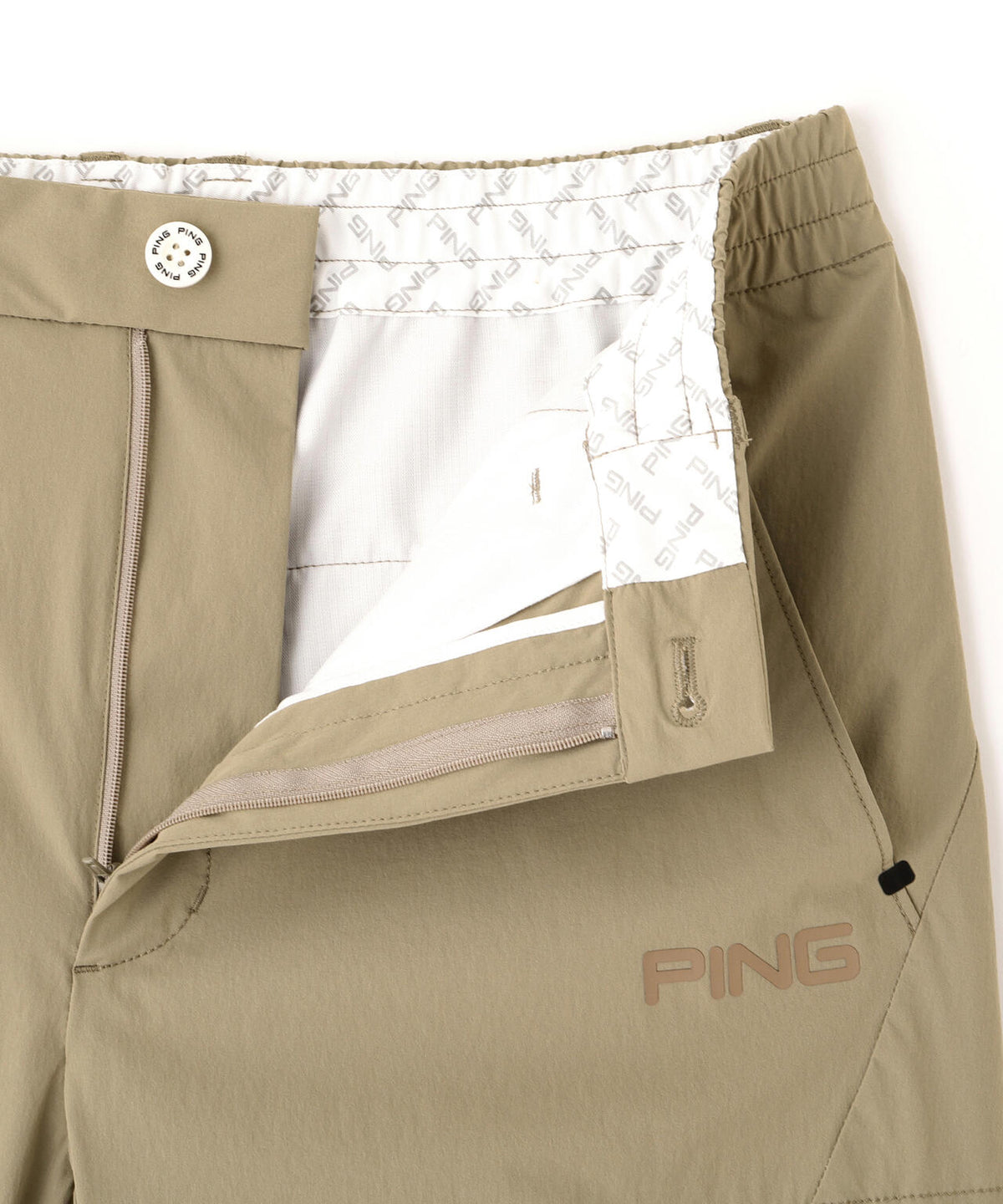 【PING APPAREL】【接触冷感・ストレッチ】テーパードパンツ <GOLD> (MENS)