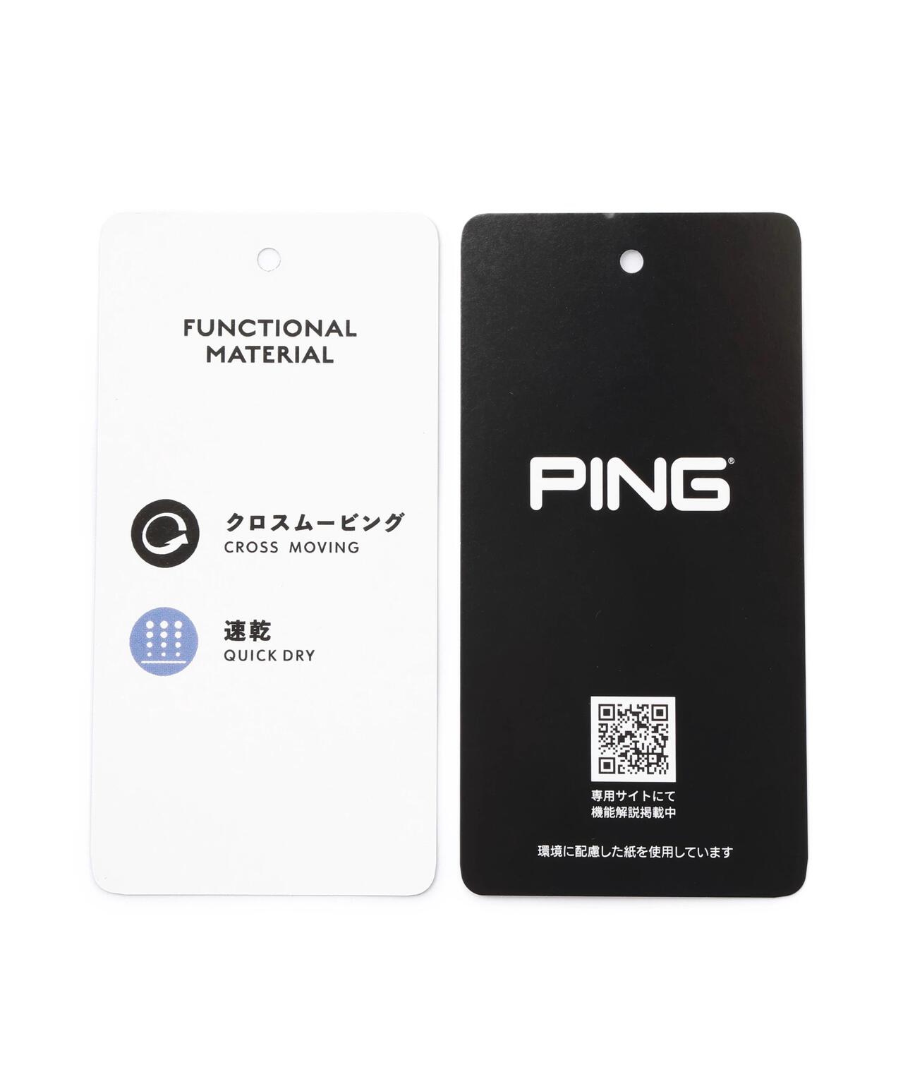 【PING APPAREL】【吸汗速乾・ストレッチ】サッカー5ポケットパンツ <GOLD> (MENS)