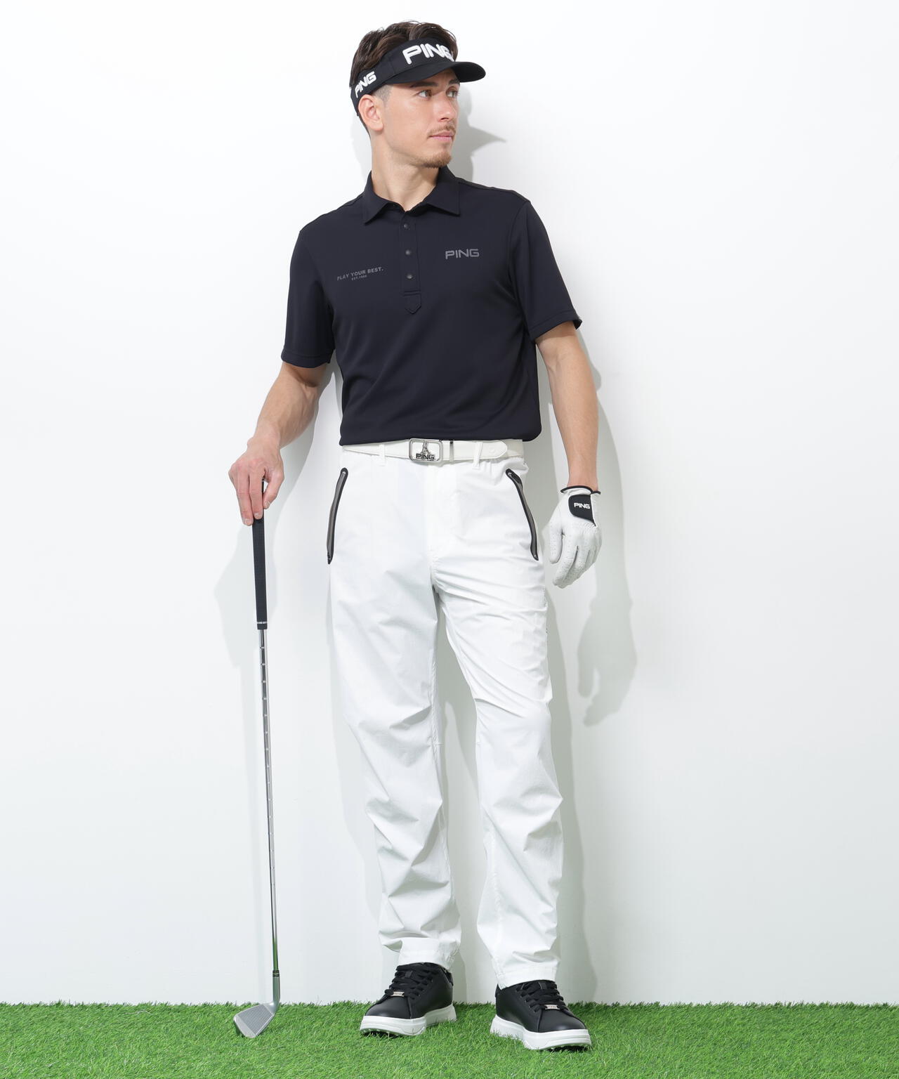 【PING APPAREL】全方向ストレッチ冷感テーパードパンツ <PERFORMANCE> (MENS)