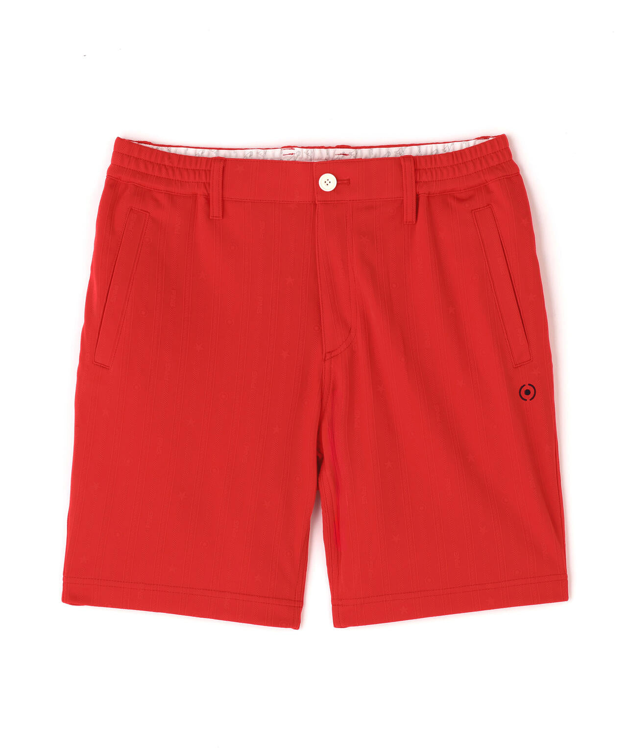 【PING APPAREL】全方向ストレッチ凸凹ストライプジャカードショートパンツ <NATIVE> (MENS)