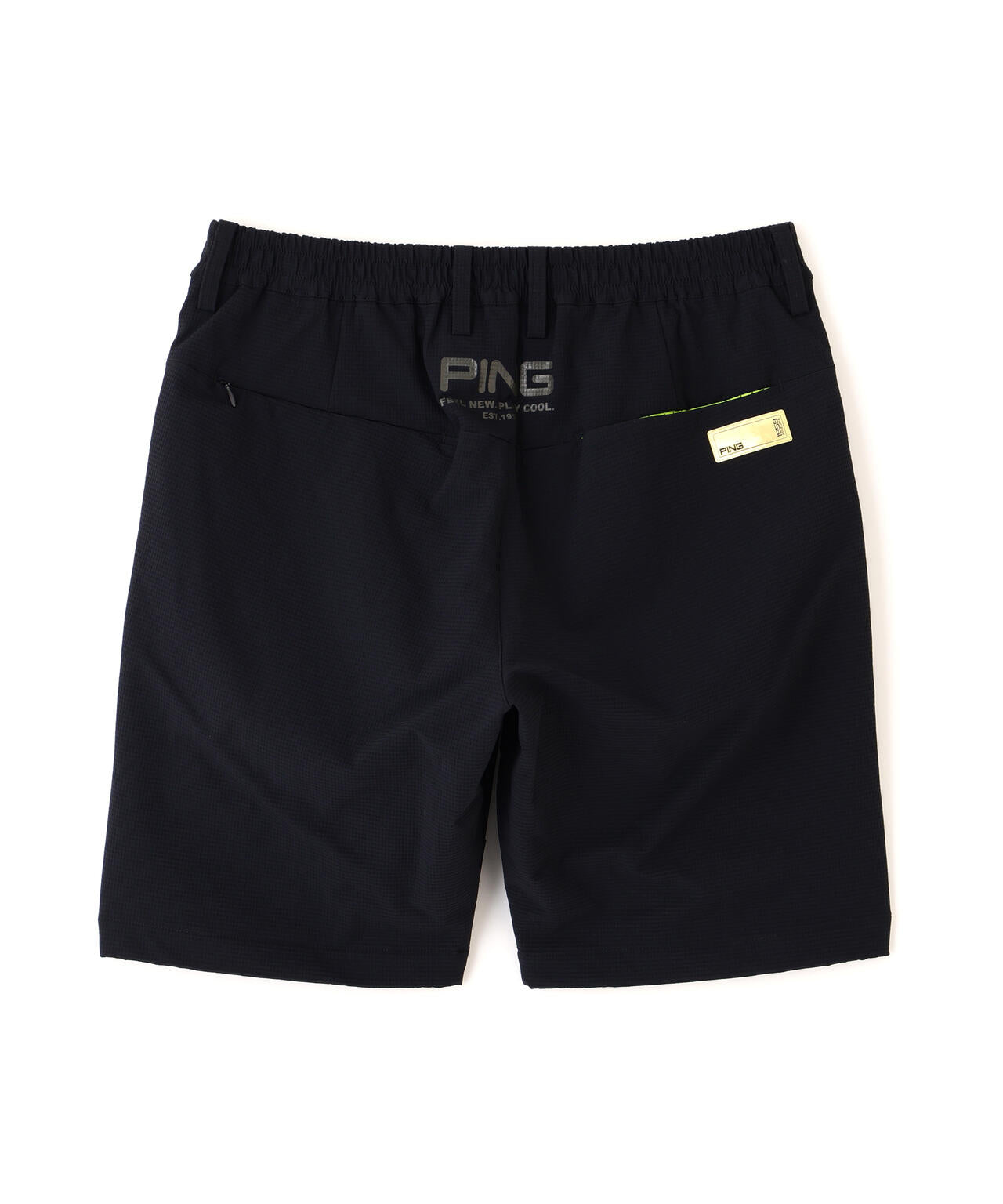 【PING APPAREL】全方向ストレッチ 緯二重ショートパンツ <GOLD> (MENS)