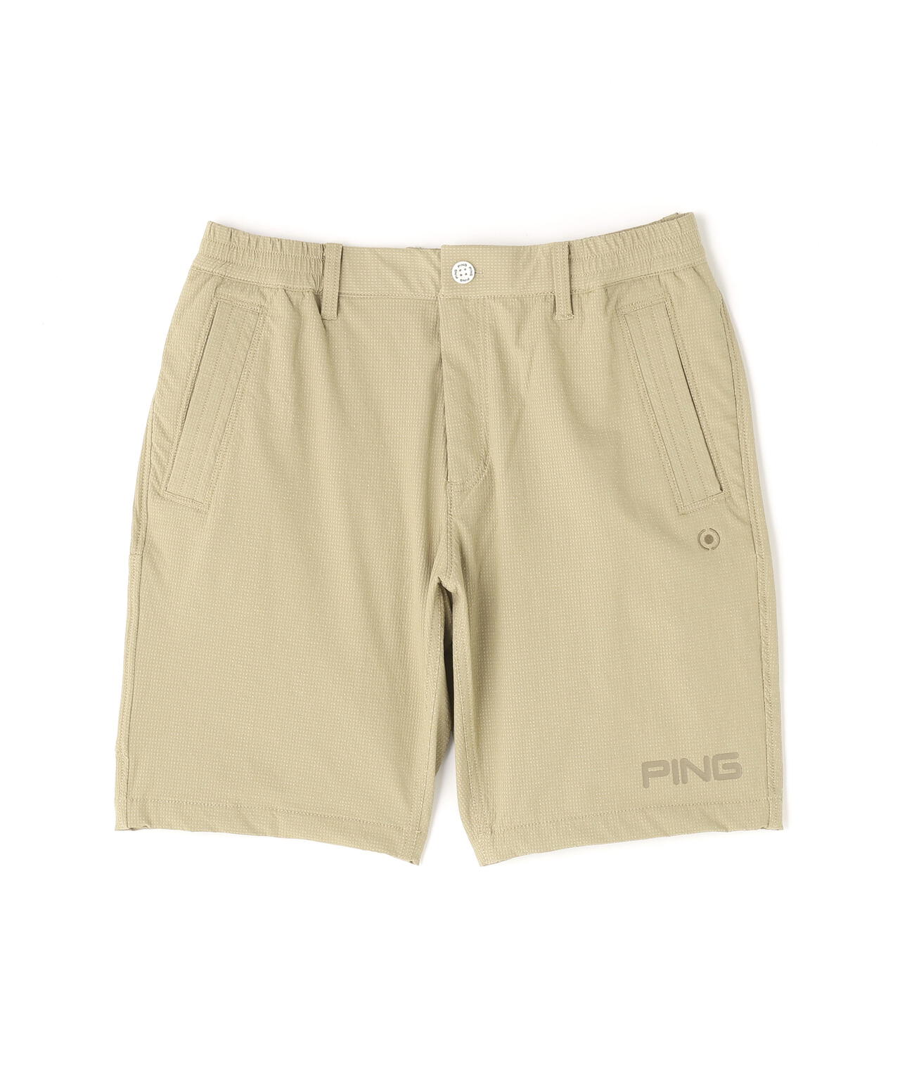 【PING APPAREL】全方向ストレッチ緯二重ツールポケット付きショートパンツ <PERFORMANCE> (MENS)