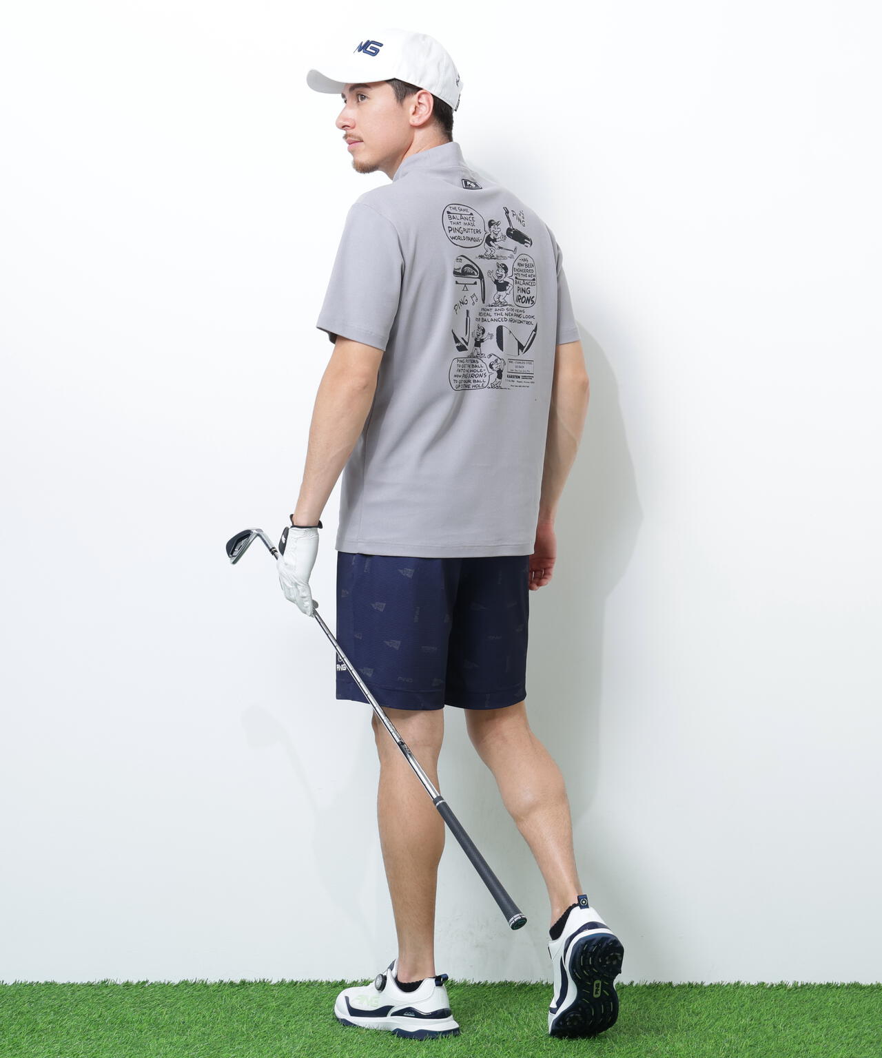 180cm C:96 W:80 H:93 着用サイズ:L