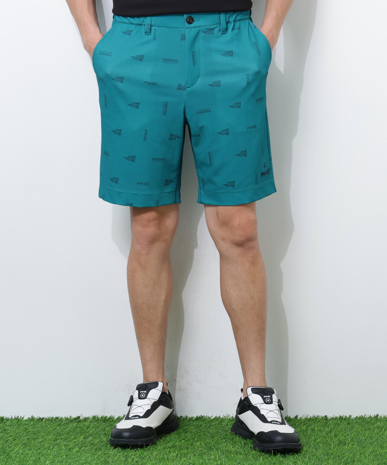 【PING APPAREL】ストレッチミニポップコーンショートパンツ <NATIVE> (MENS)