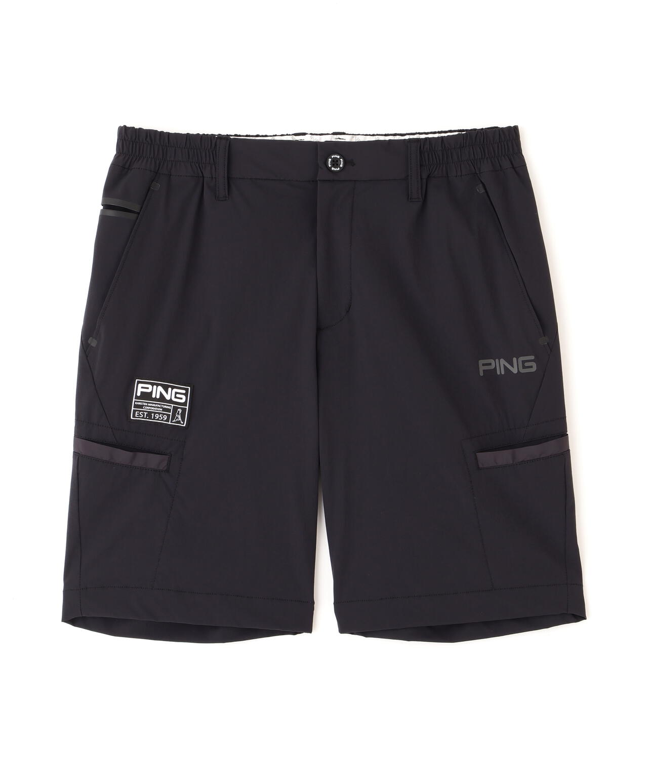 【PING APPAREL】ストレッチ冷感ショートパンツ <GOLD> (MENS)