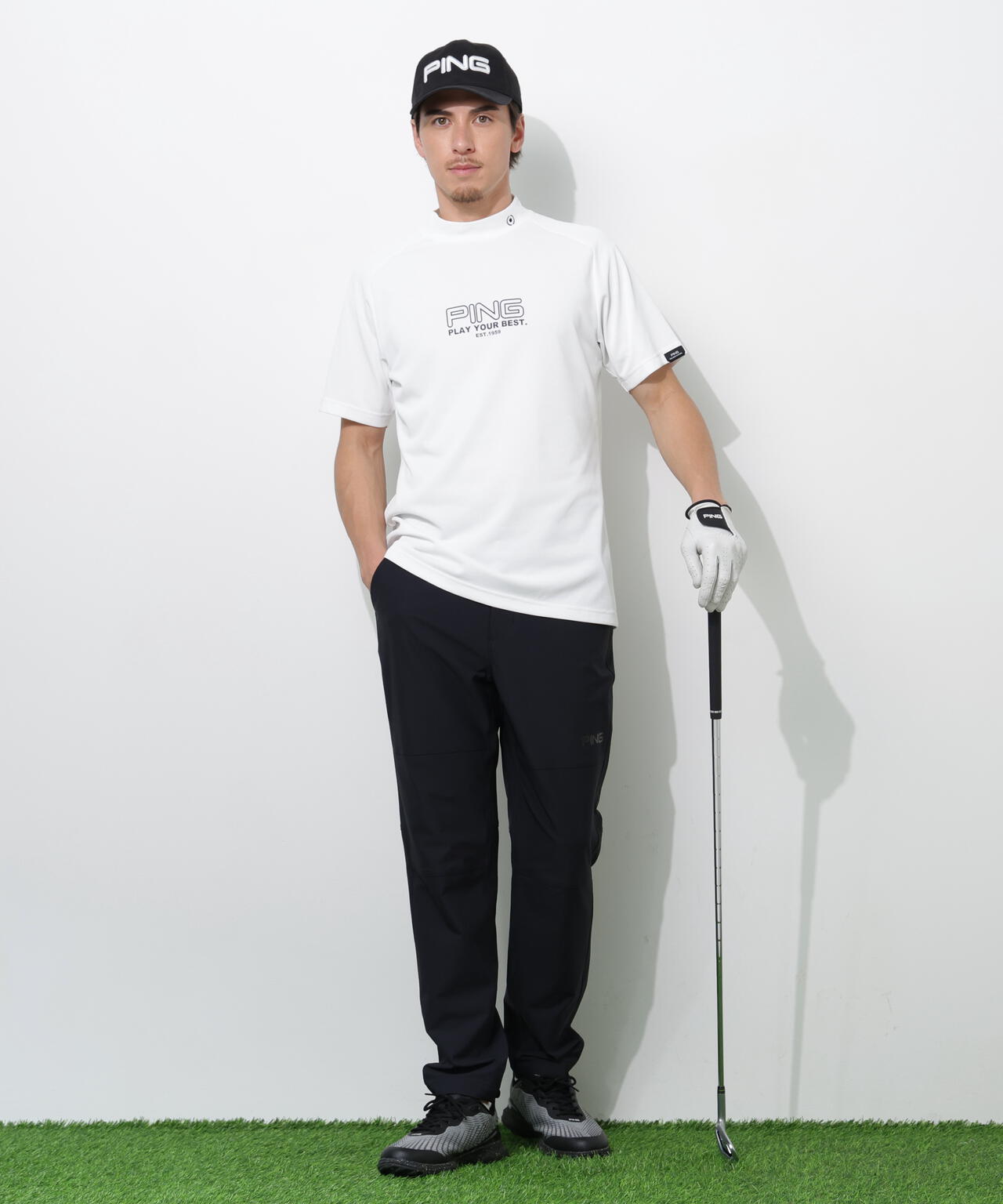 180cm C:96 W:80 H:93 着用サイズ:L