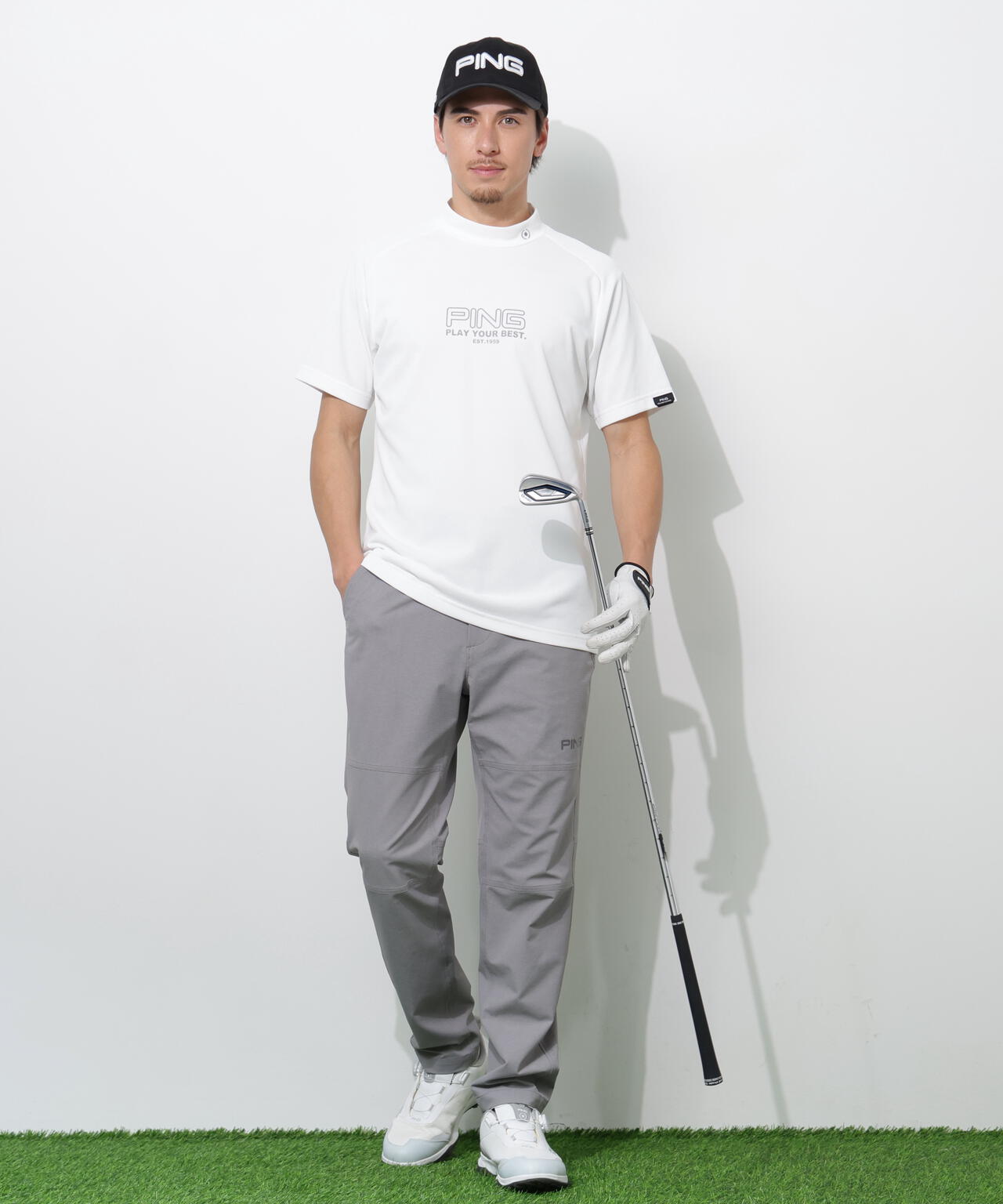 180cm C:96 W:80 H:93 着用サイズ:L