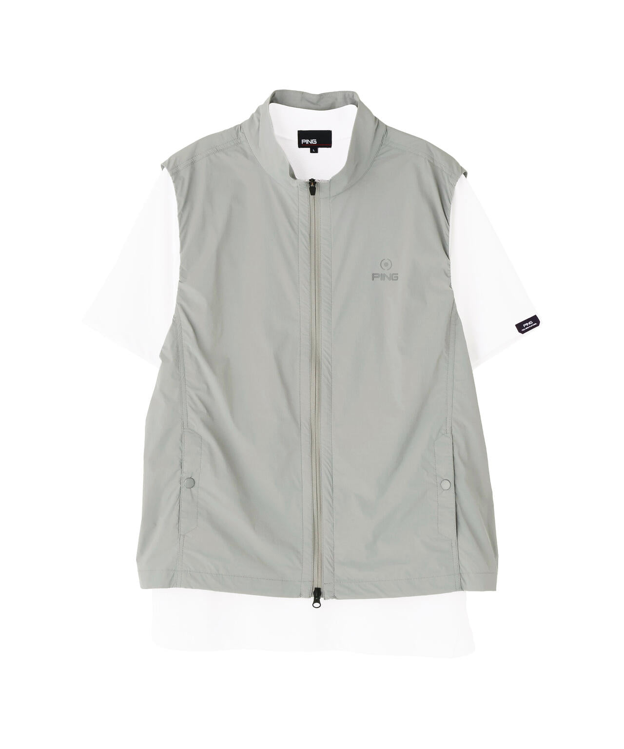 【PING APPAREL】ストレッチリップストップ/メッシュニット 高機能レイヤードツインセット <PERFORMANCE> (MENS)