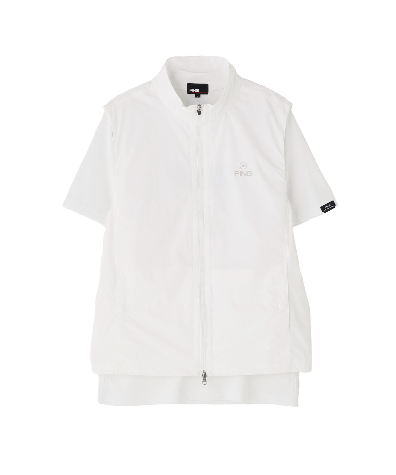 【PING APPAREL】ストレッチリップストップ/メッシュニット 高機能レイヤードツインセット <PERFORMANCE> (MENS)