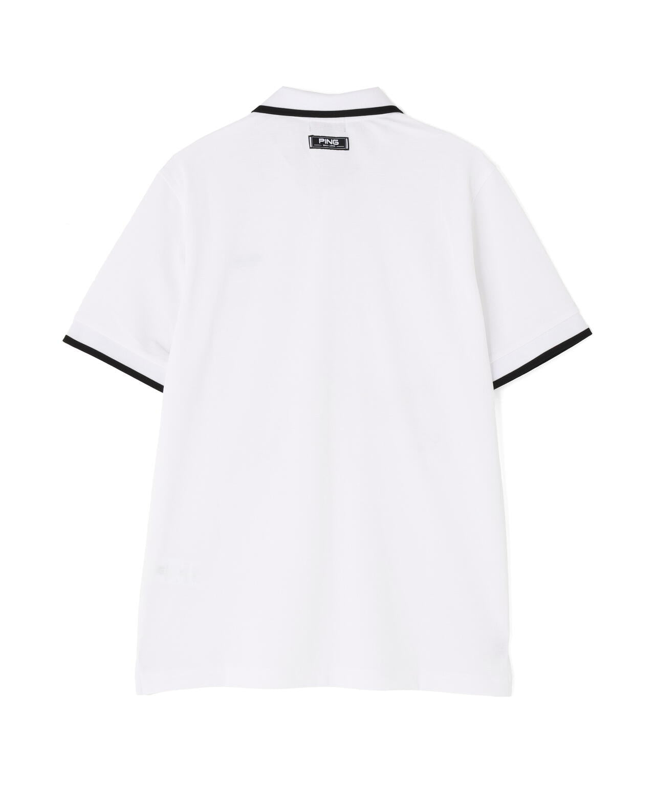 【PING APPAREL】スナップテックス半袖ラインポロシャツ <NATIVE> (MENS)