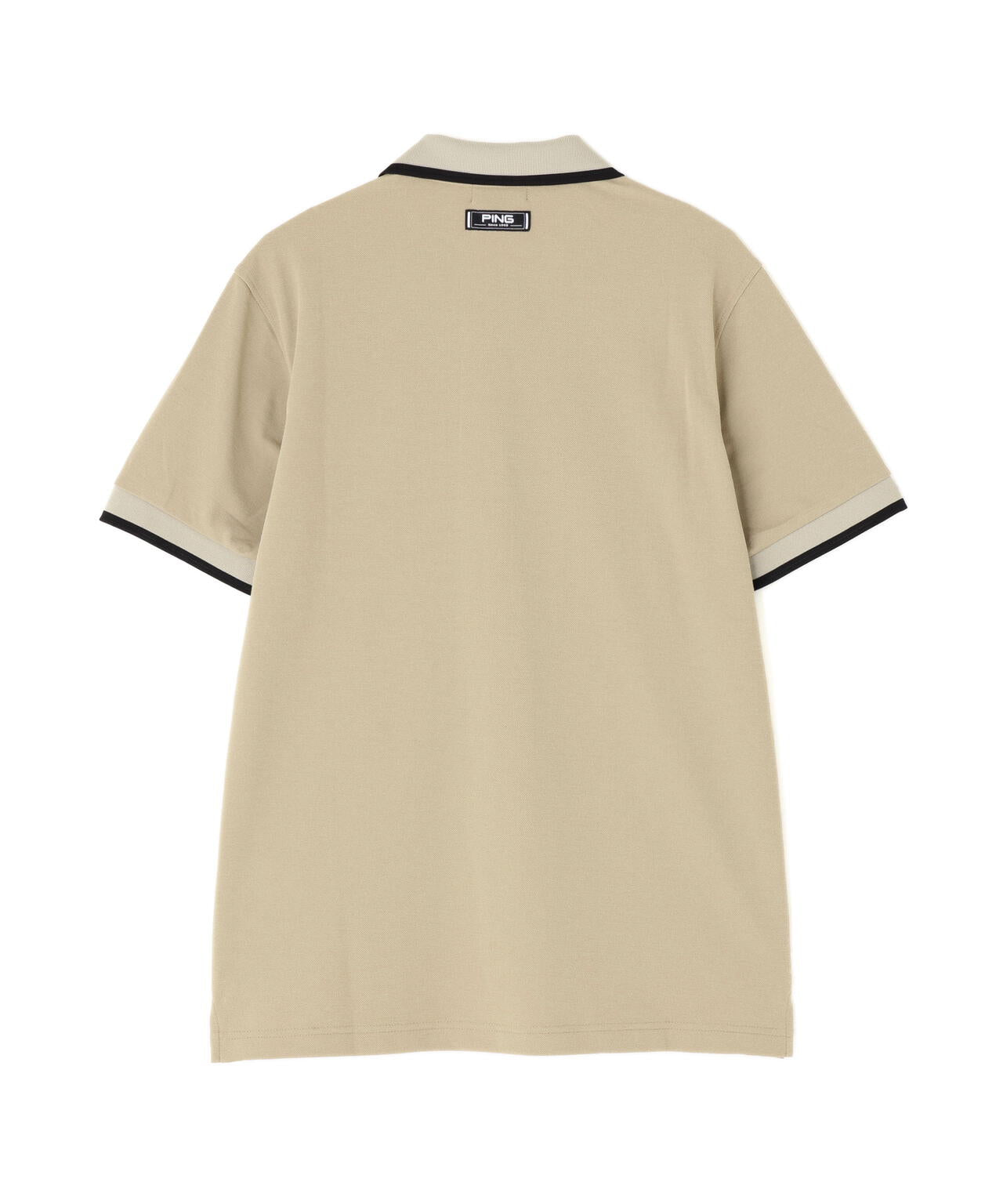 【PING APPAREL】スナップテックス半袖ラインポロシャツ <NATIVE> (MENS)