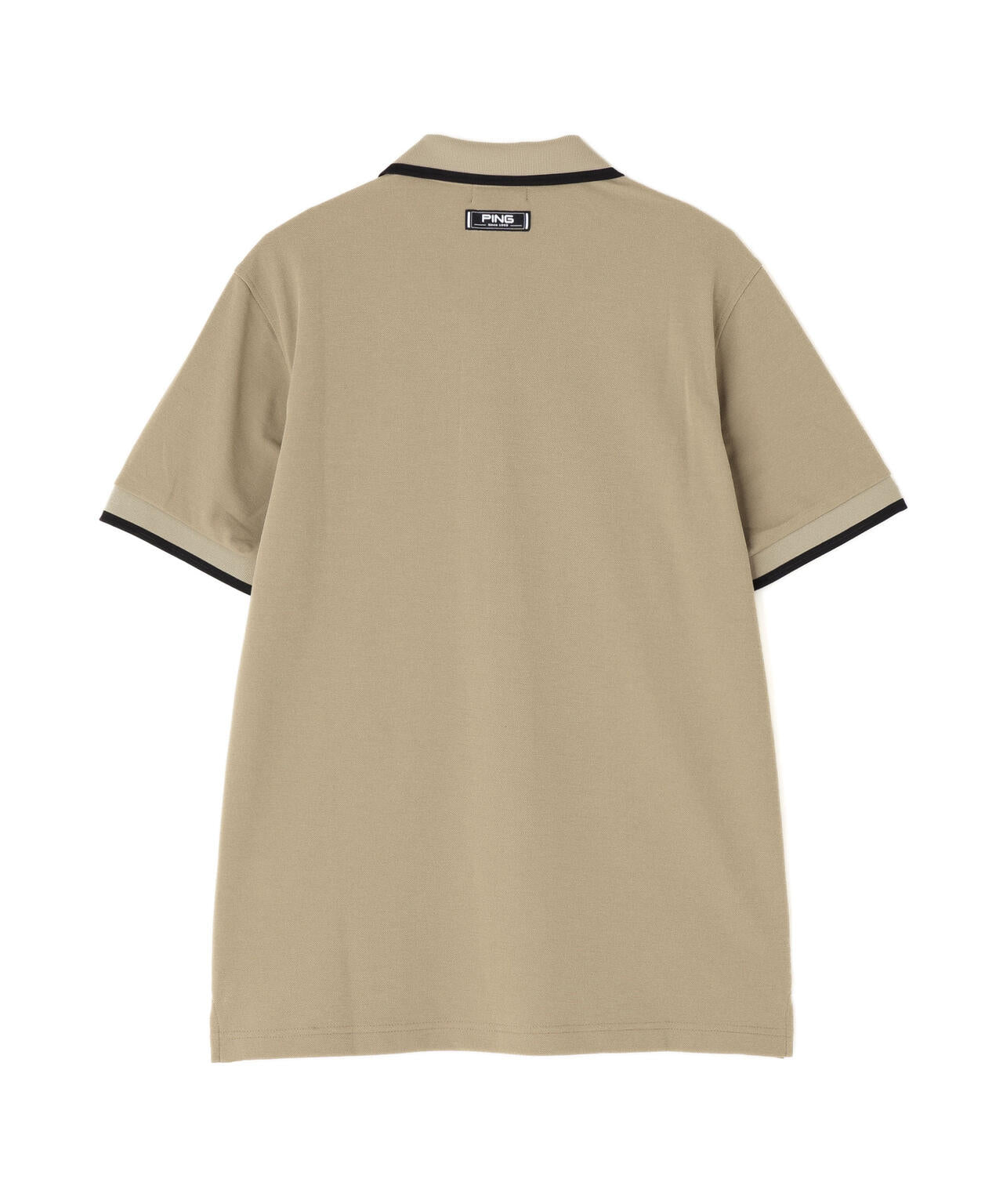 【PING APPAREL】スナップテックス半袖ラインポロシャツ <NATIVE> (MENS)