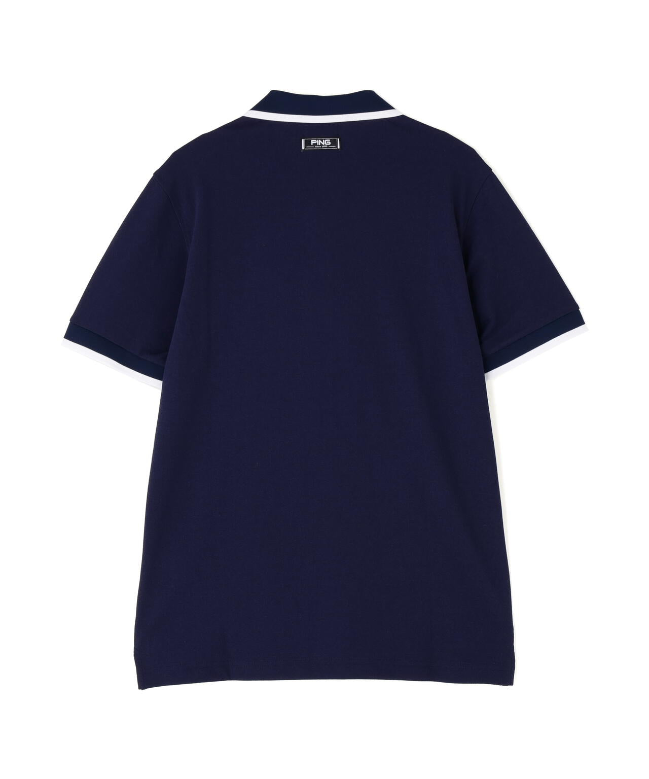 【PING APPAREL】スナップテックス半袖ラインポロシャツ <NATIVE> (MENS)