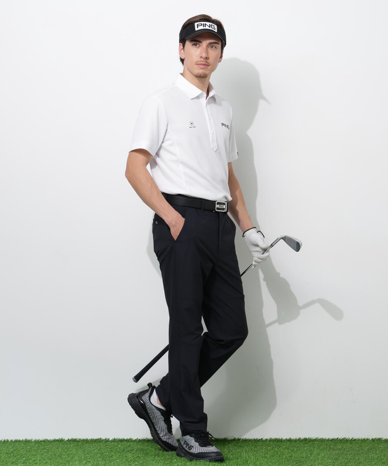 180cm C:96 W:80 H:93 着用サイズ:L