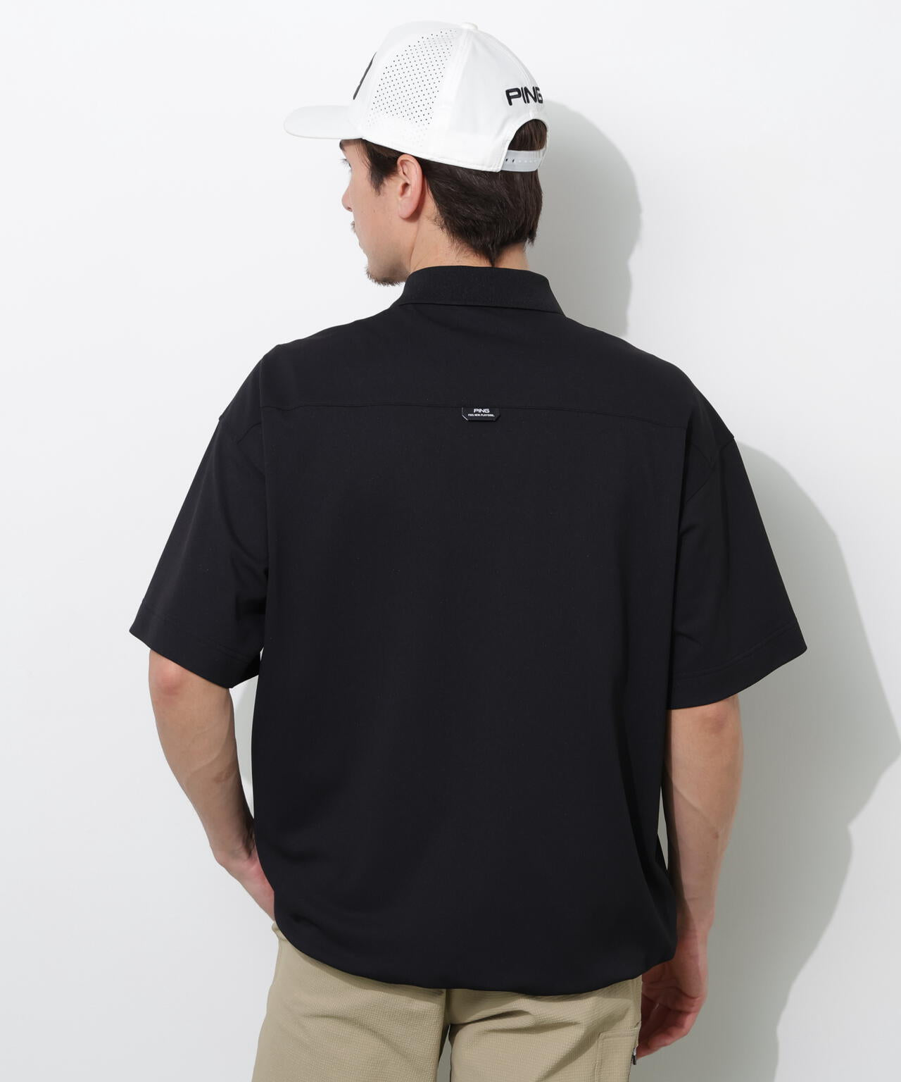 【PING APPAREL】クイックドライUV半袖カノコオーバーポロシャツ <PERFORMANCE> (MENS)