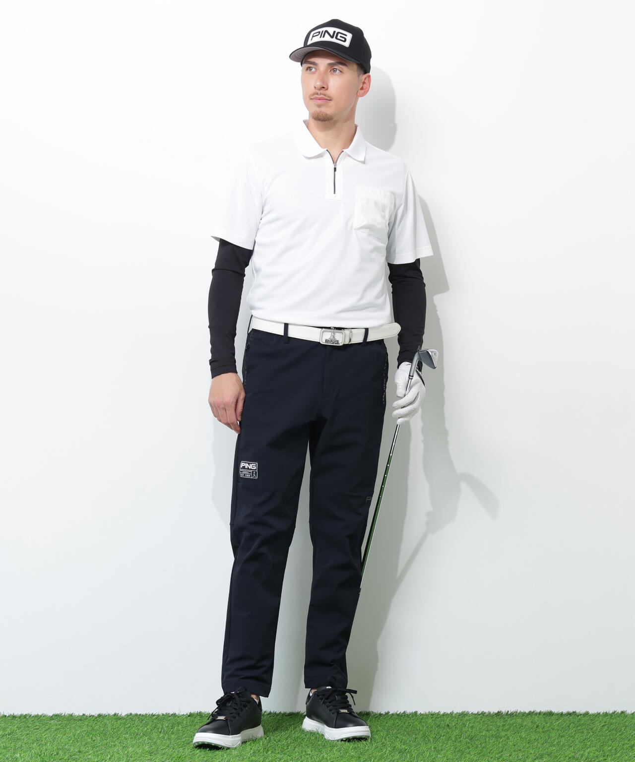 180cm C:96 W:80 H:93 着用サイズ:L