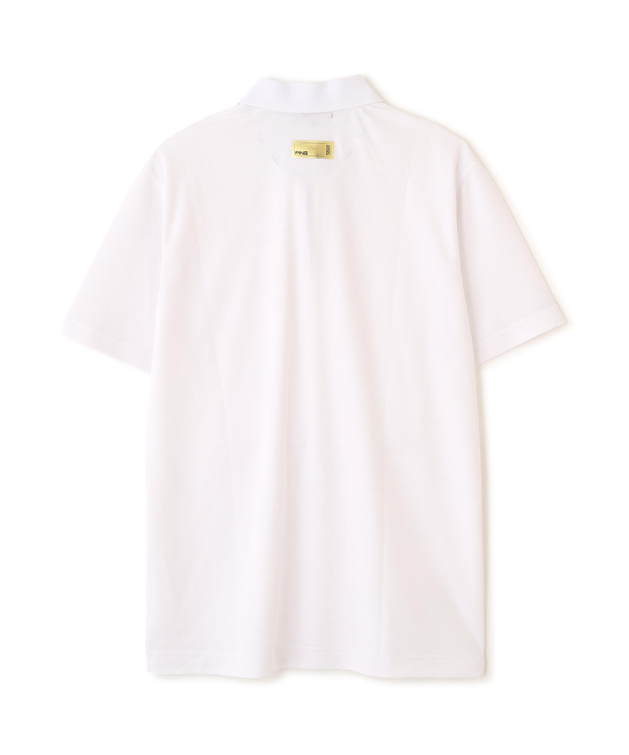 【PING APPAREL】サンベール×クールフローカノコ半袖ポロシャツ <GOLD> (MENS)