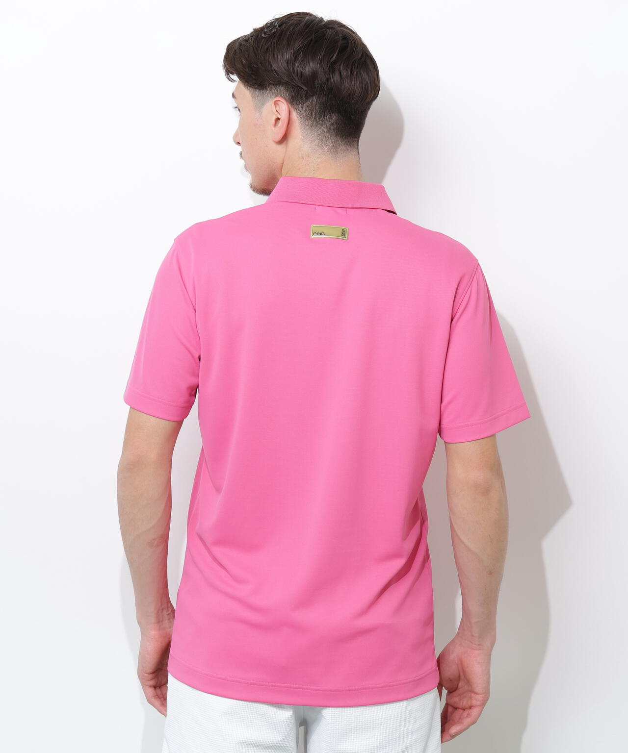 【PING APPAREL】サンベール×クールフローカノコ半袖ポロシャツ <GOLD> (MENS)