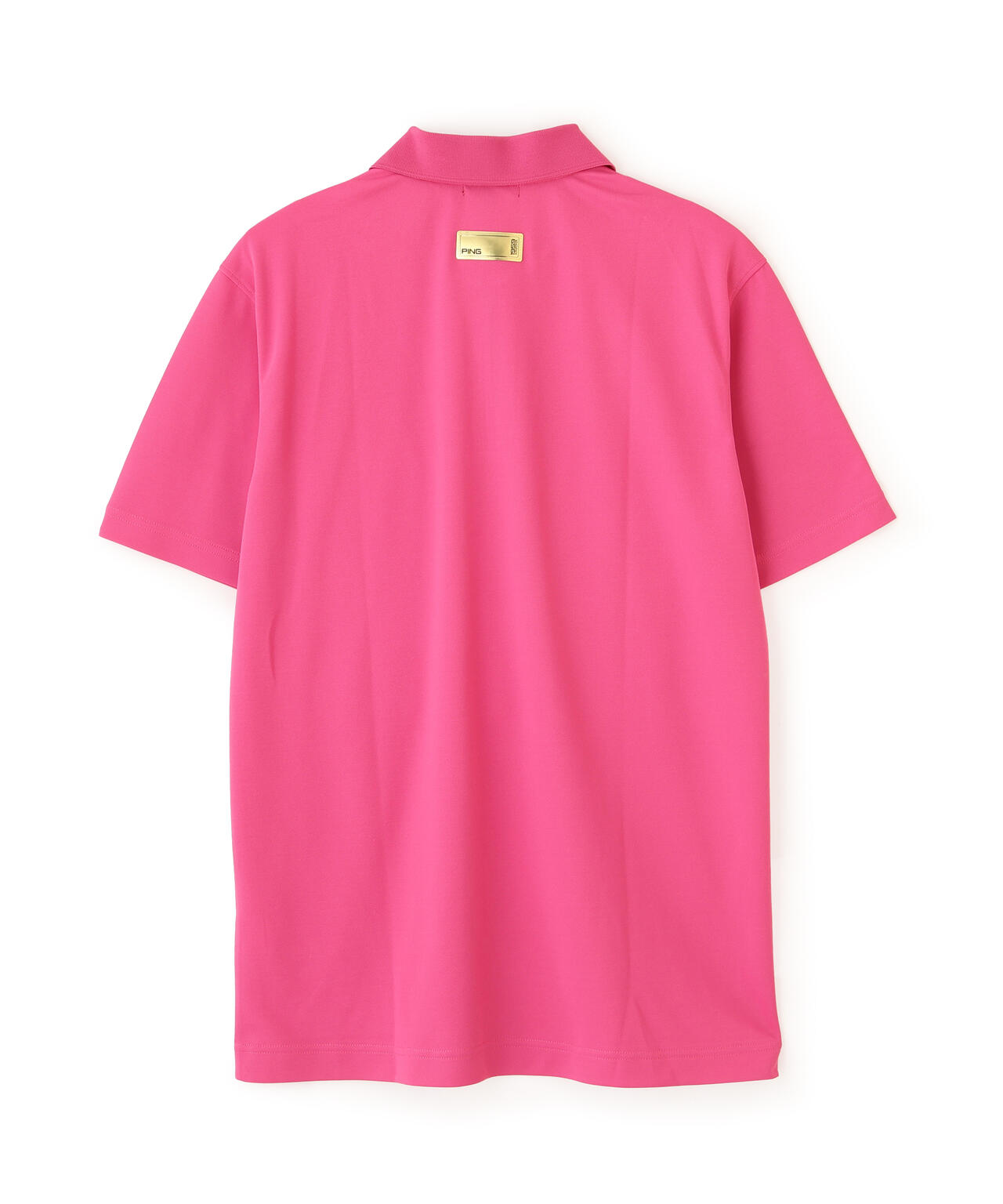 【PING APPAREL】サンベール×クールフローカノコ半袖ポロシャツ <GOLD> (MENS)