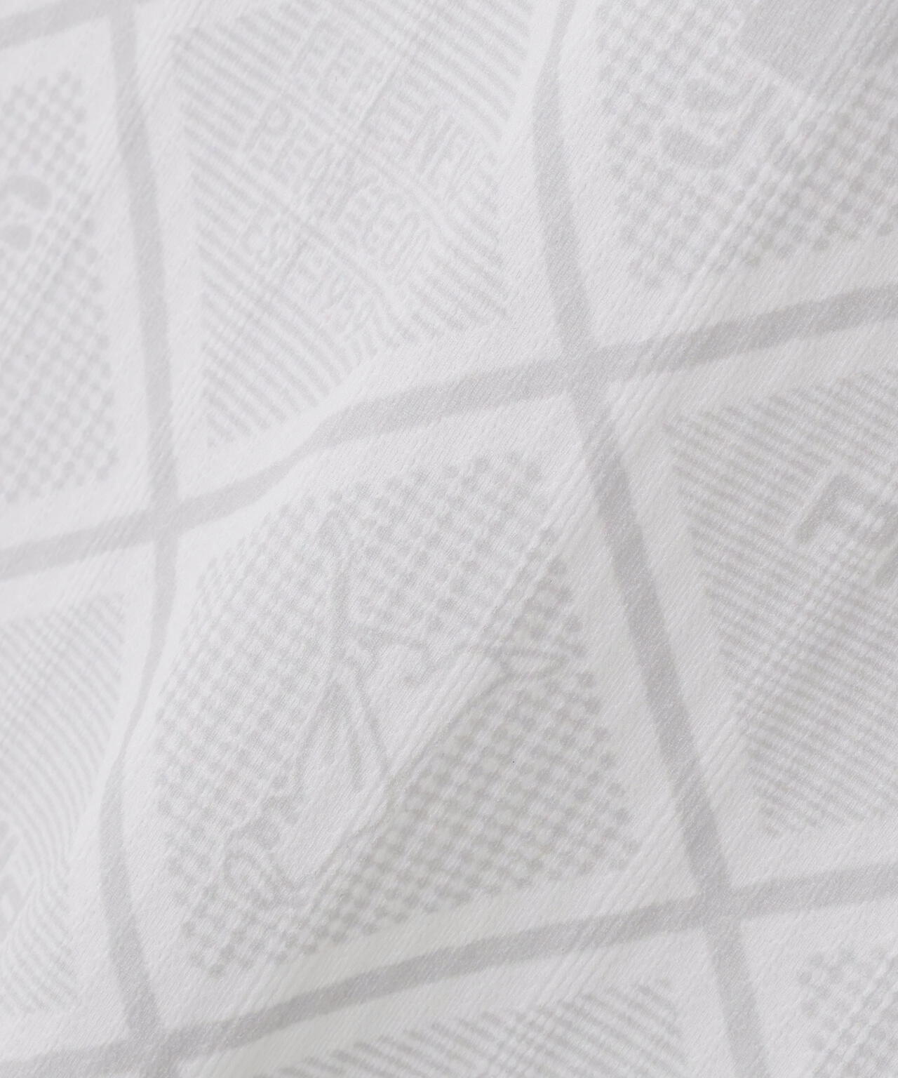 【PING APPAREL】バイアスチェックプリントEPIX変形ストレッチサッカー半袖ポロシャツ <NATIVE> (MENS)