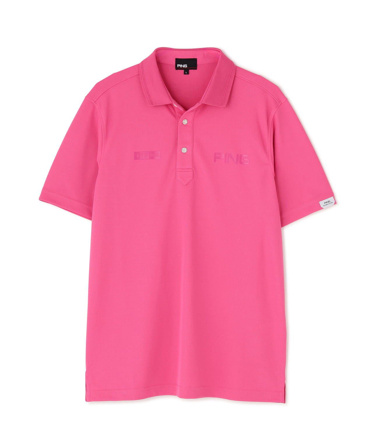 【PING APPAREL】サンベール×クールフロー カノコ半袖ポロシャツ <PERFORMANCE> (MENS)