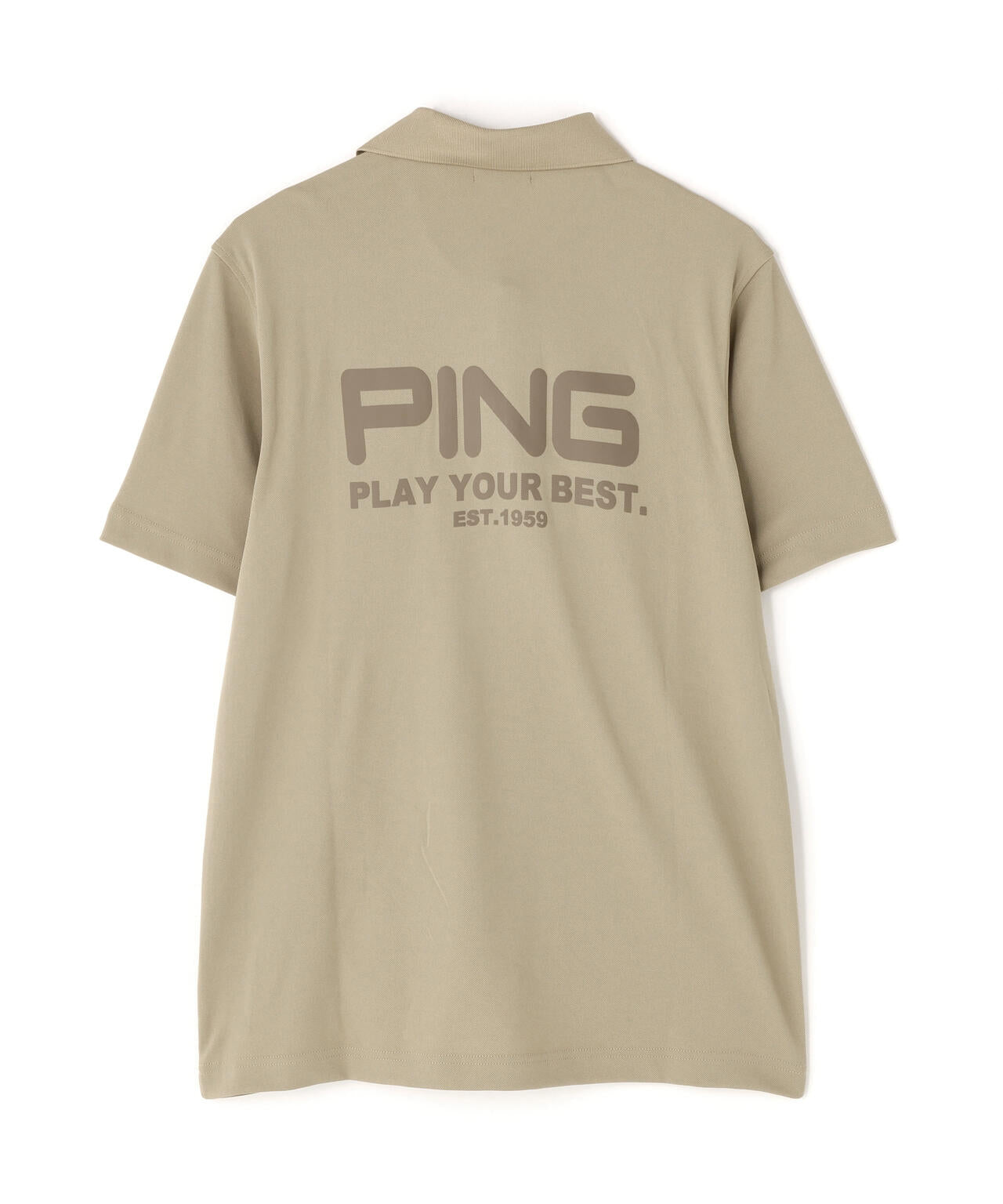 【PING APPAREL】PING SUPER SHELTER 06カノコ半袖ポロシャツ <PERFORMANCE> (MENS)