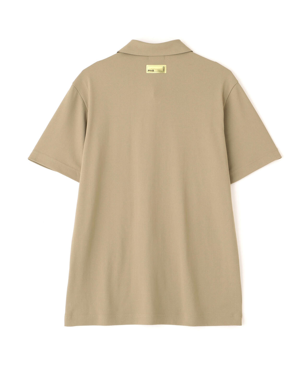 【PING APPAREL】【接触冷感・UVカット】スーパーシェルター06半袖ポロシャツ <GOLD> (MENS)